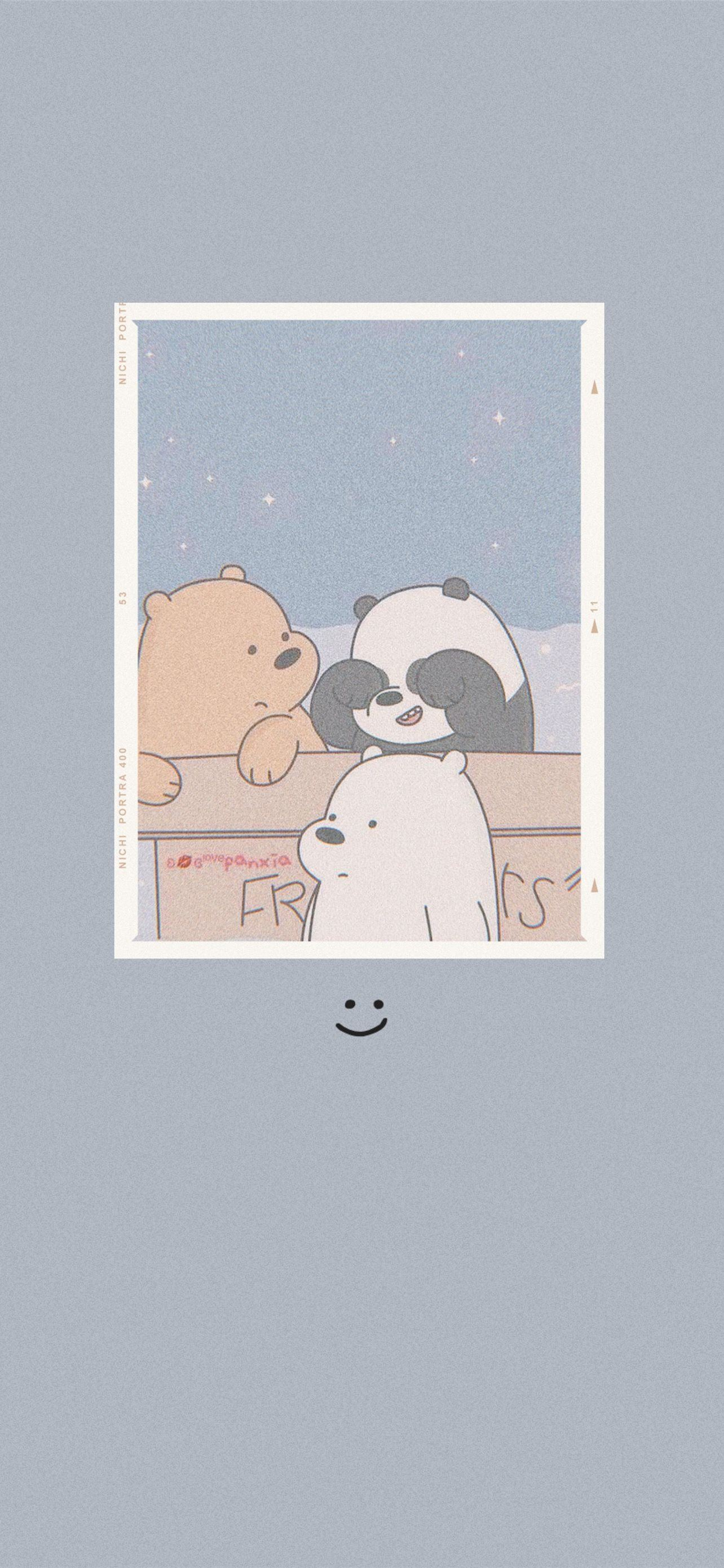 1284x2778 we bare bears iPhone Wallpapers Free Download