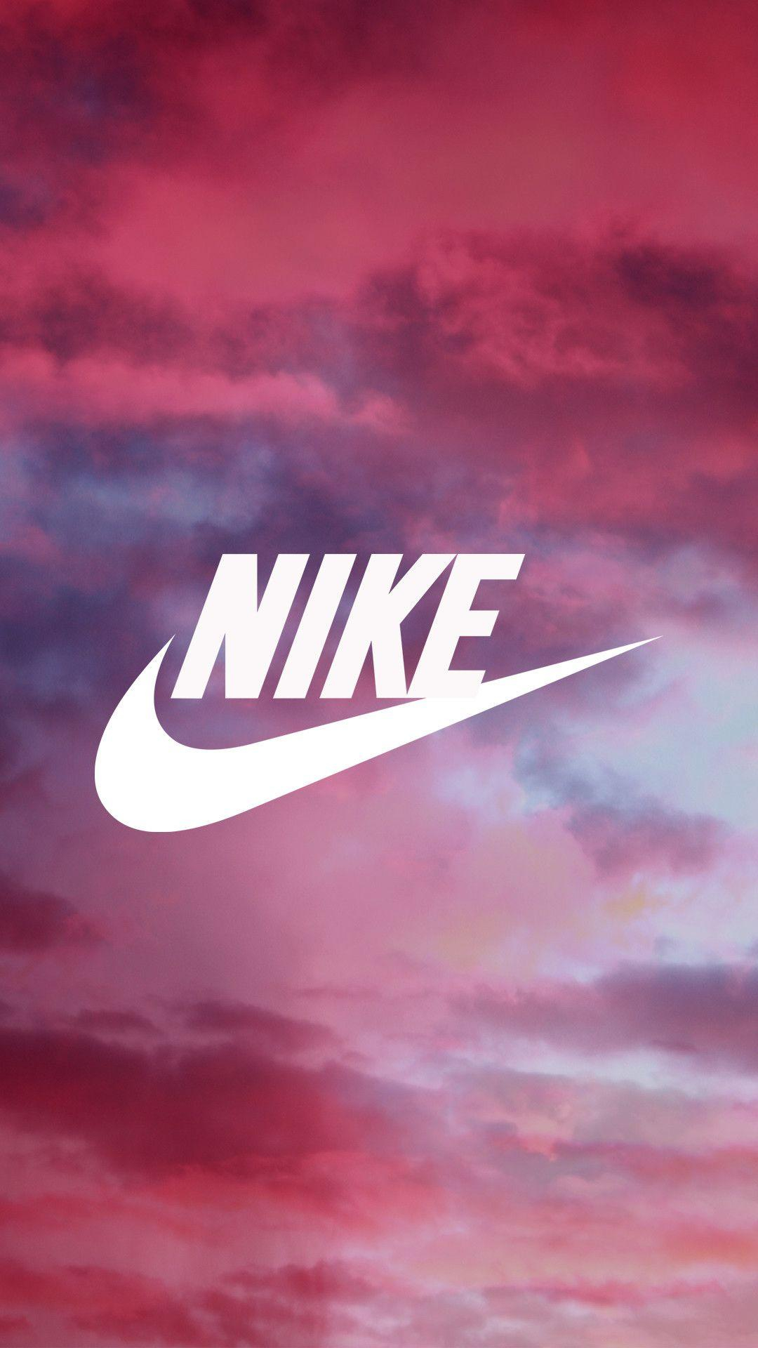 1080x1920 Pink Nike Logo Wallpapers
