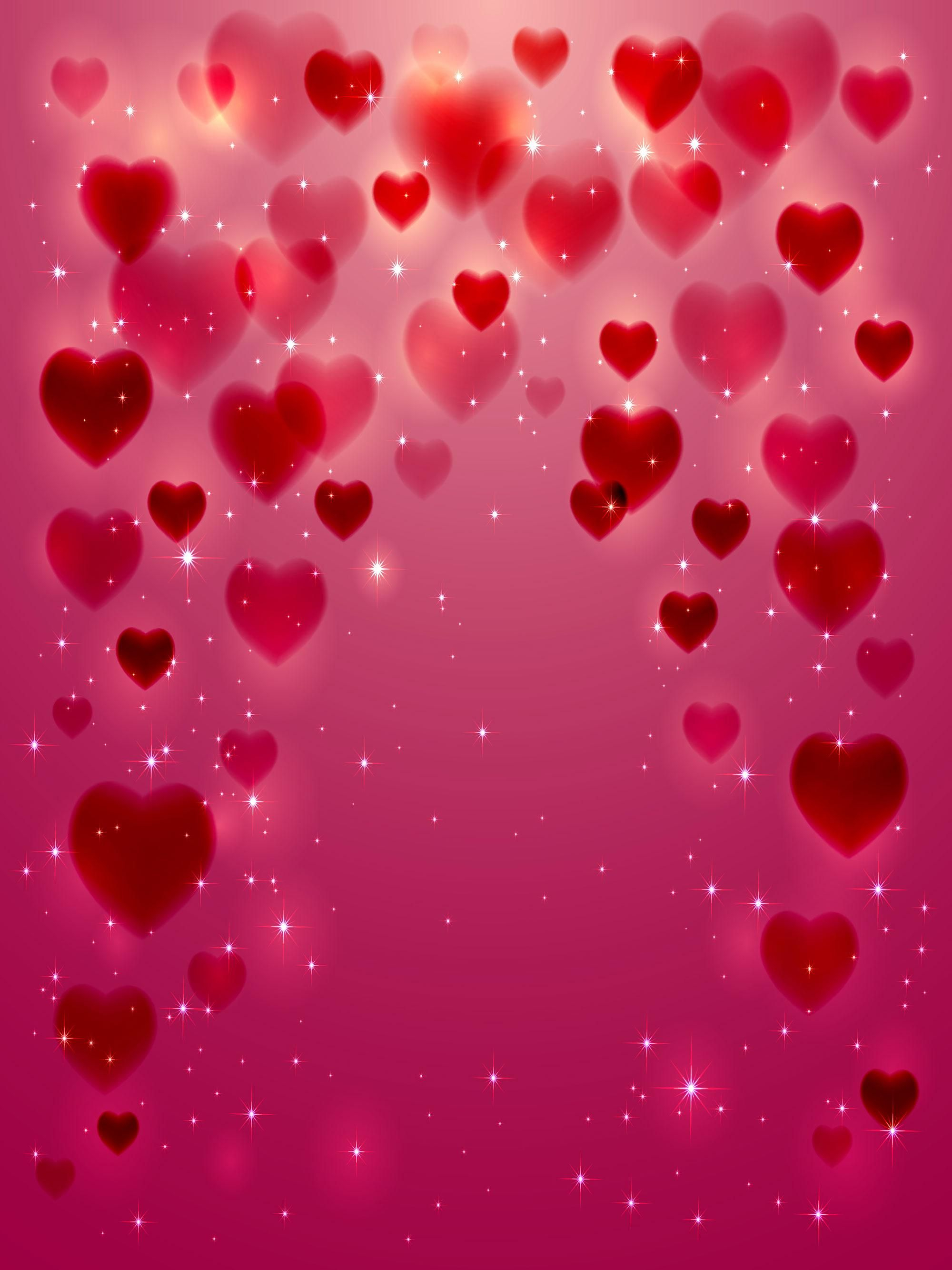 2000x2667 Valentine's Day Blurry Hearts Vinyl Photography Backdrops Shiny Romantic Pink Photo Booth &acirc;&#128;&brvbar; | Valentine day wallpaper hd, Heart wallpaper, Valentines day background