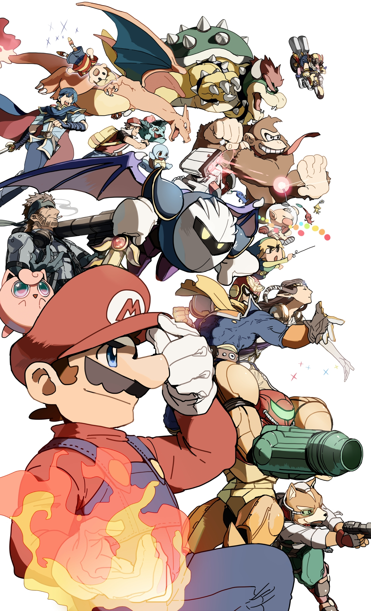 1273x2095 Super Smash Bros., Mobile Wallpaper Zerochan Anime Image Board