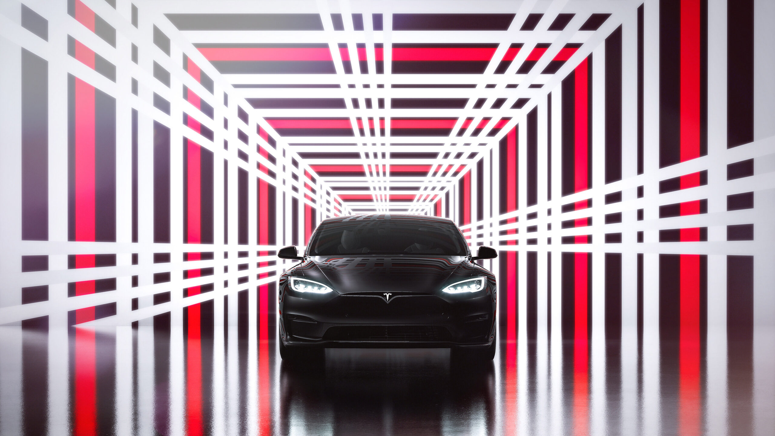 2560x1440 2021 Tesla Model S Plaid Wallpapers