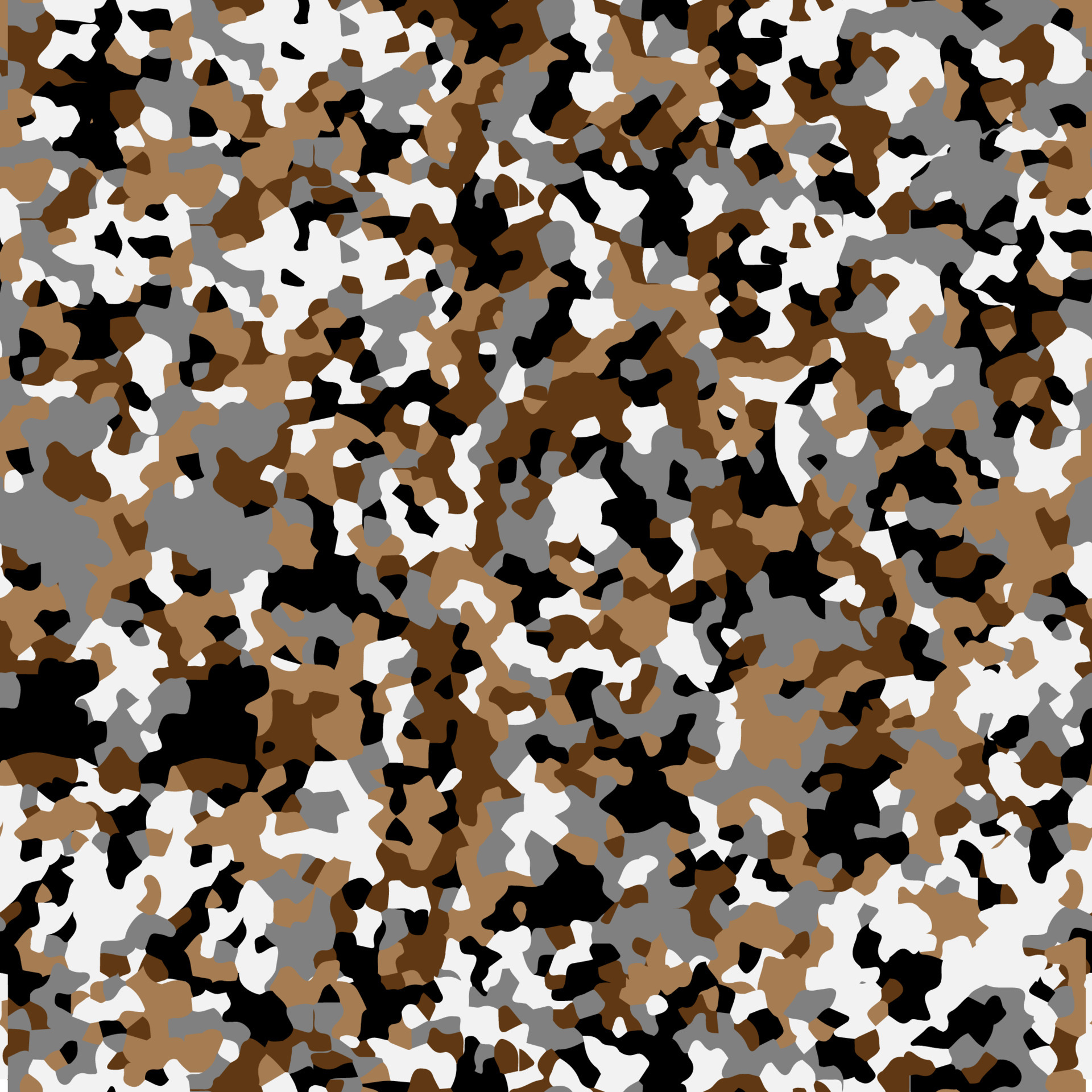 1920x1920 Military Camouflage pattern with pixelate styles. winter snow colors on mosaic wallpaper. Canvas Fabric textile seamless background. 5332503 Vector Art