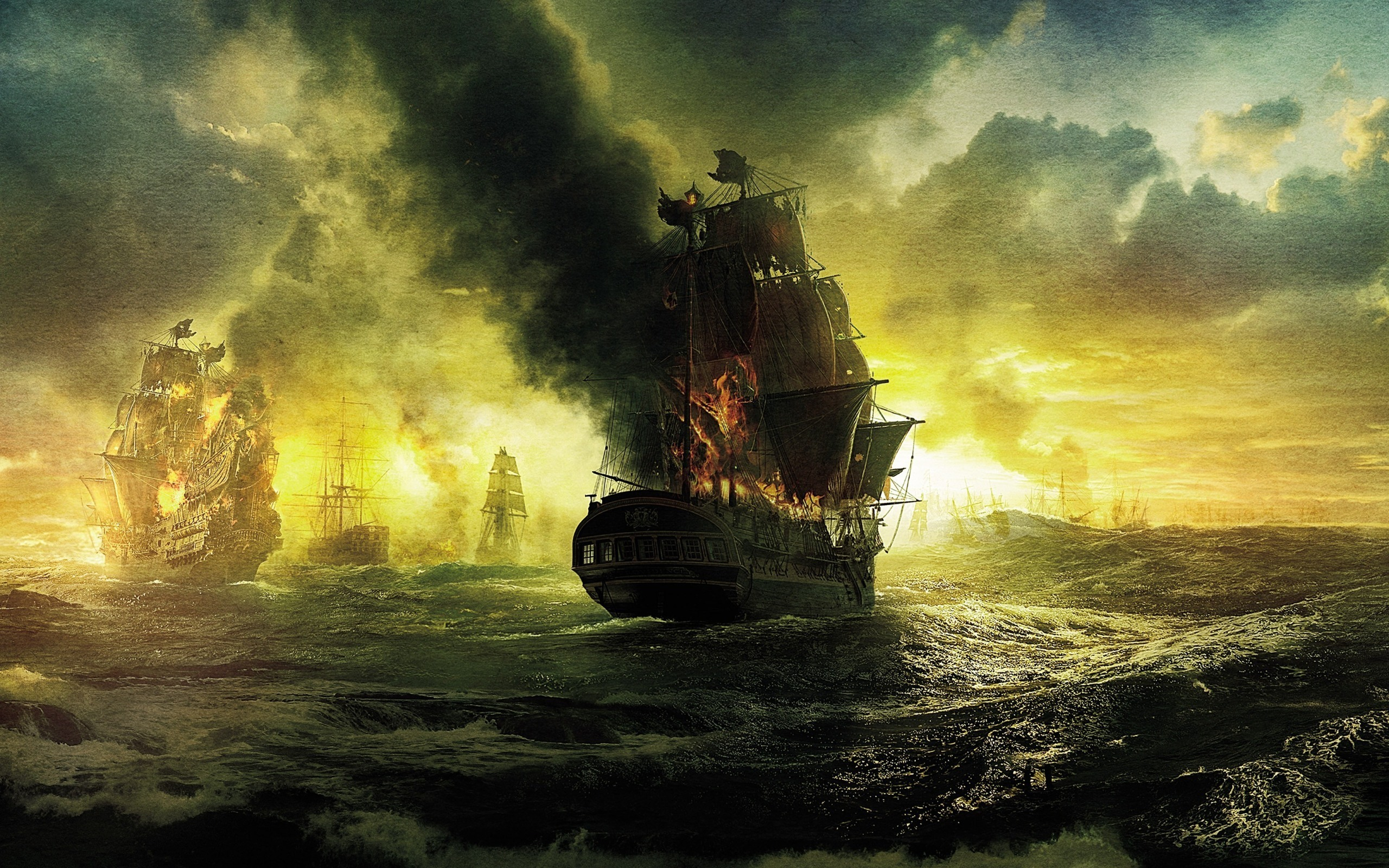 2560x1600 Pirates of the Caribbean: On Stranger Tides HD Wallpaper
