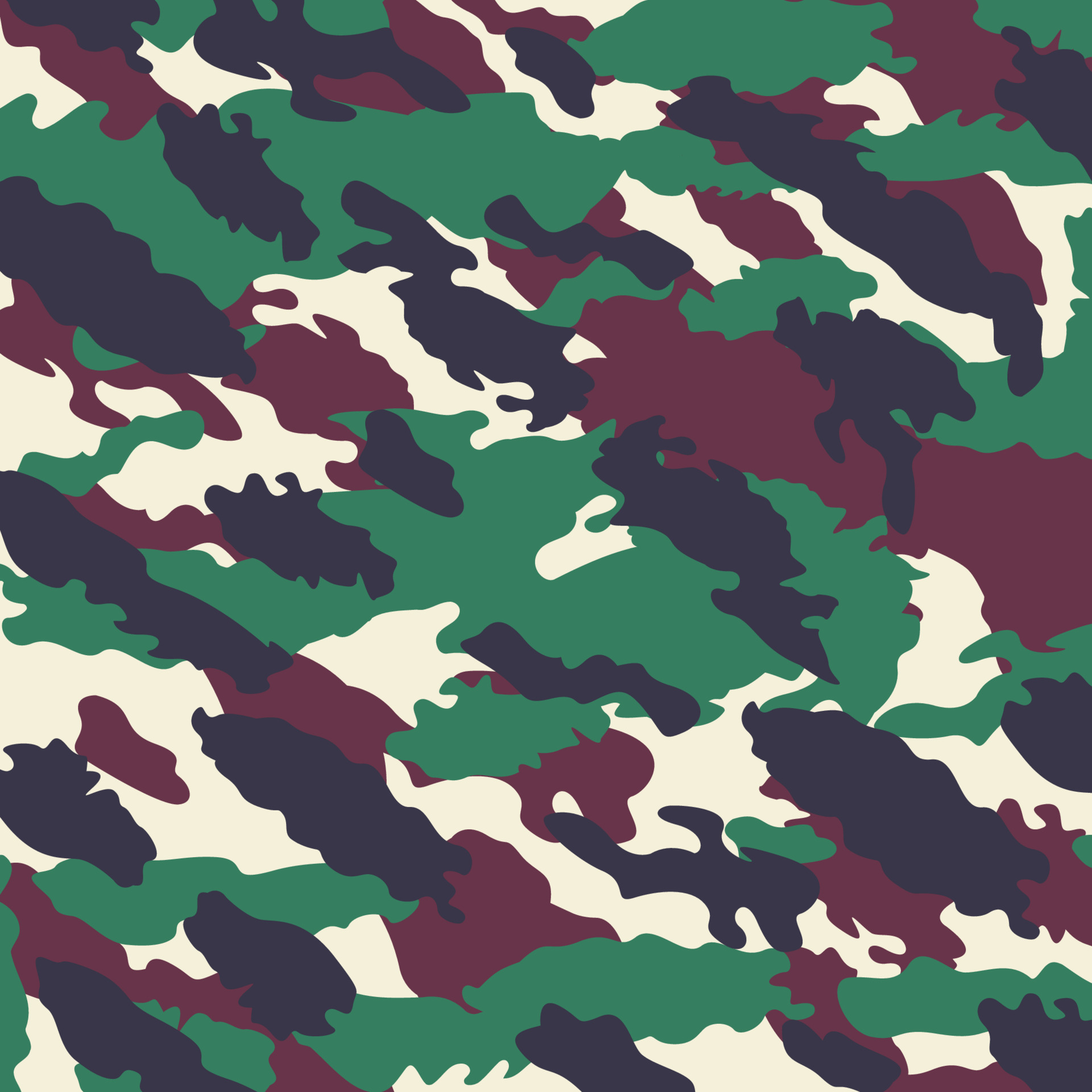 1920x1920 asia indonesia soldier camouflage stripe woodland jungle leaves pattern military background suitable for print cloth and packaging 4848515 Vector Art