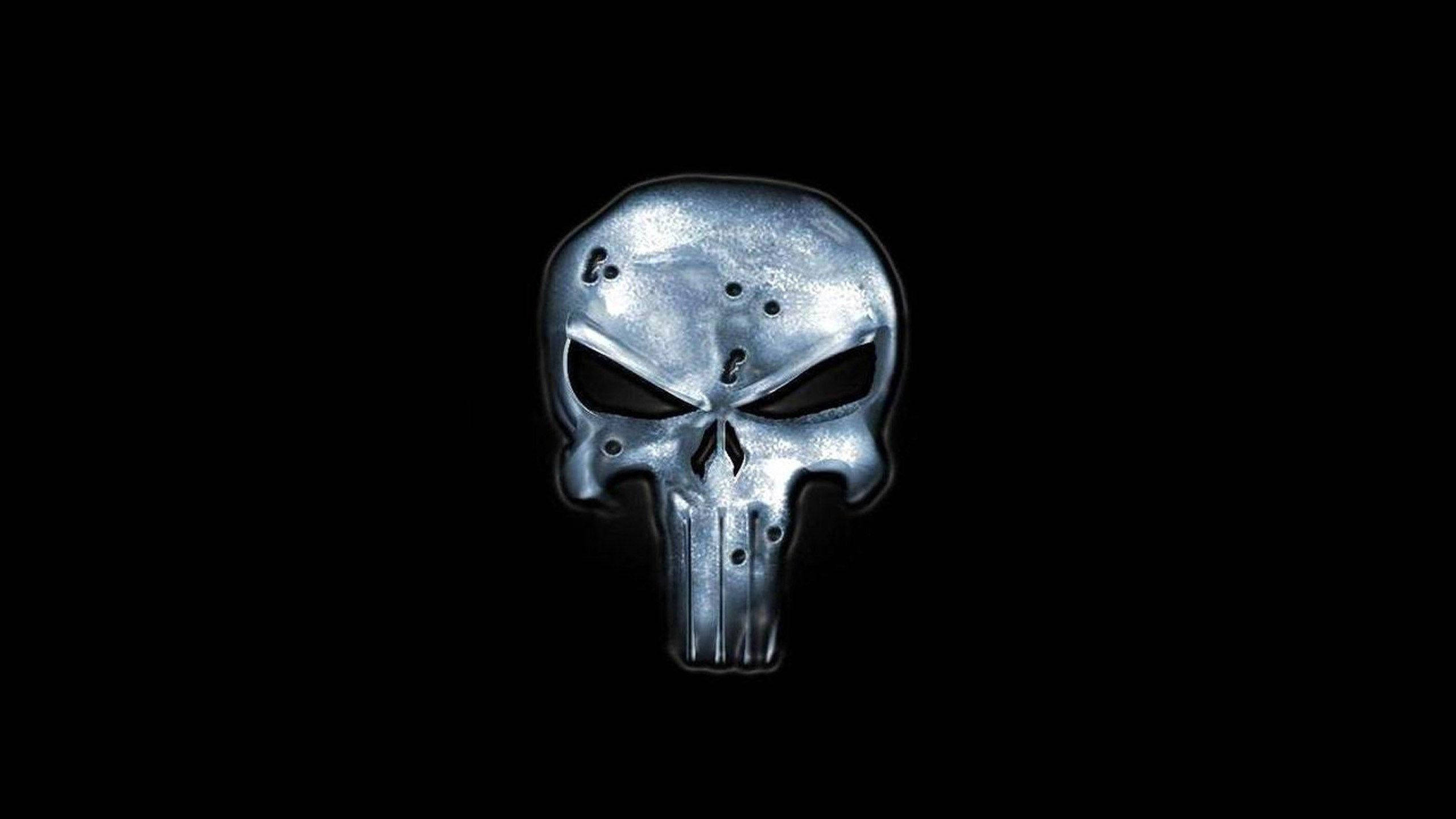 2560x1440 Download Cool 3d Punisher Skull Wallpaper