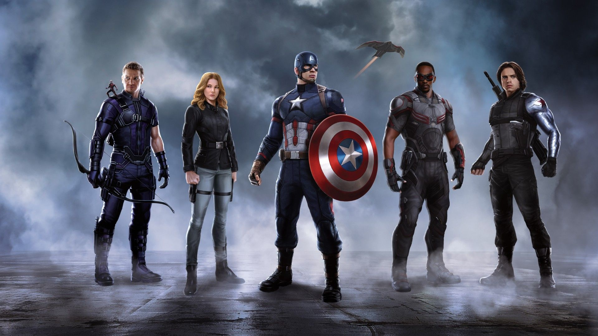 1920x1080 Wallpaper Captain America, Civil War, Team, Superheroes, Marvel Comics, Movies, #104 | Wallpaper f&acirc;&#128;&brvbar; | Captain america, Marvel captain america, Captain america civil