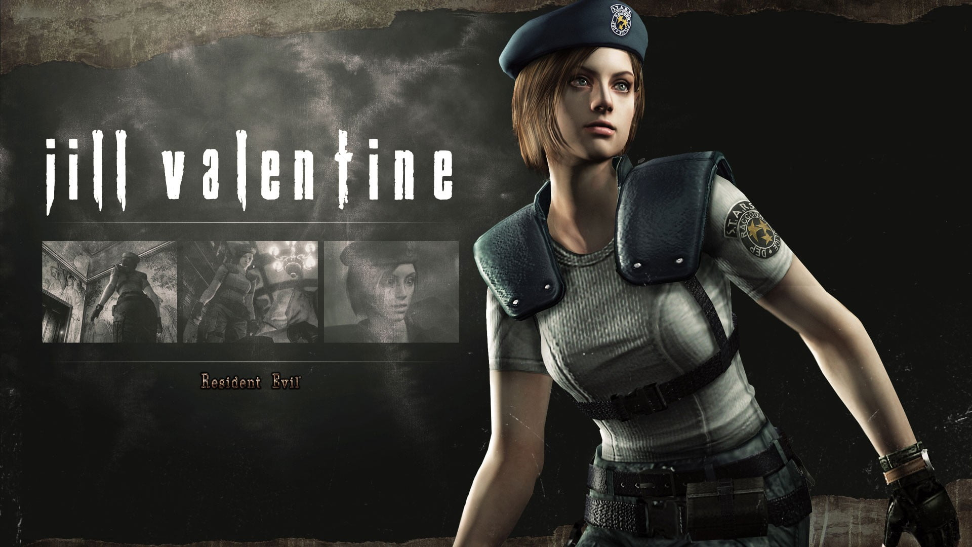 1920x1080 Jill Valentine digital wallpaper, Jill Valentine, Resident Evil HD Remaster, Resident Evil HD wallpaper