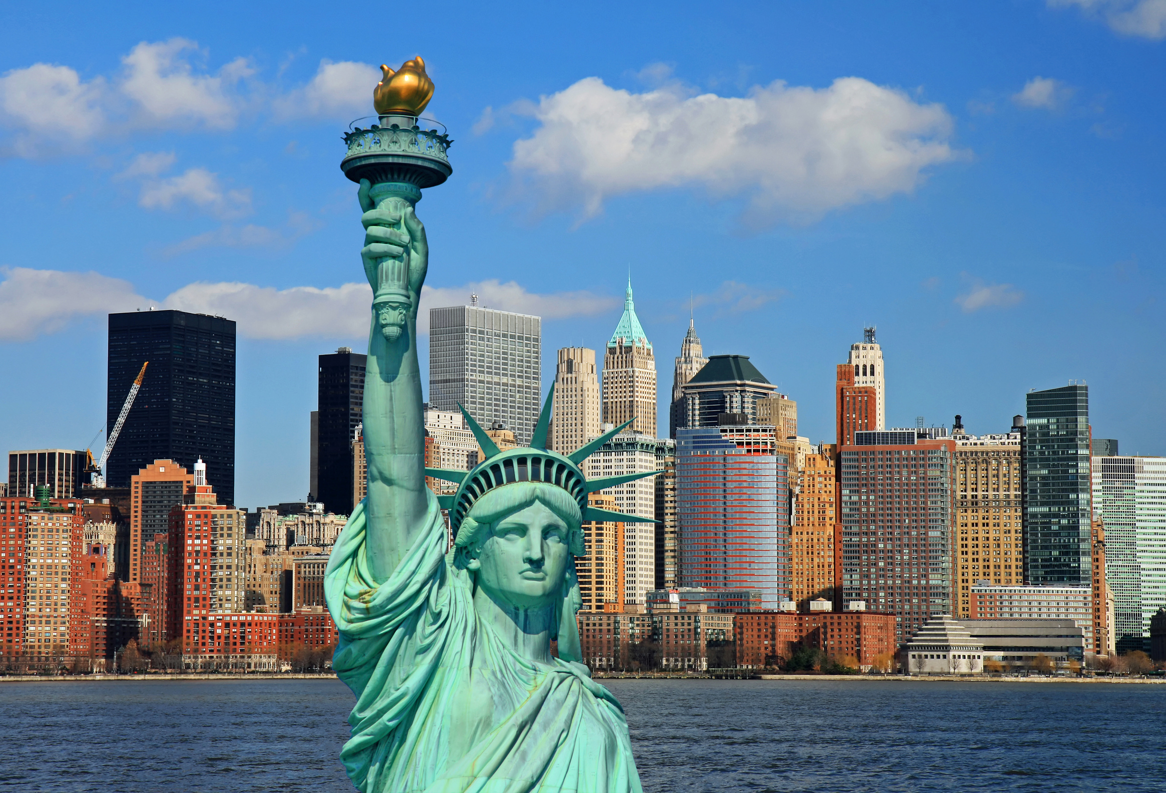 2333x1586 statue of liberty new york harbour Clip Art Library