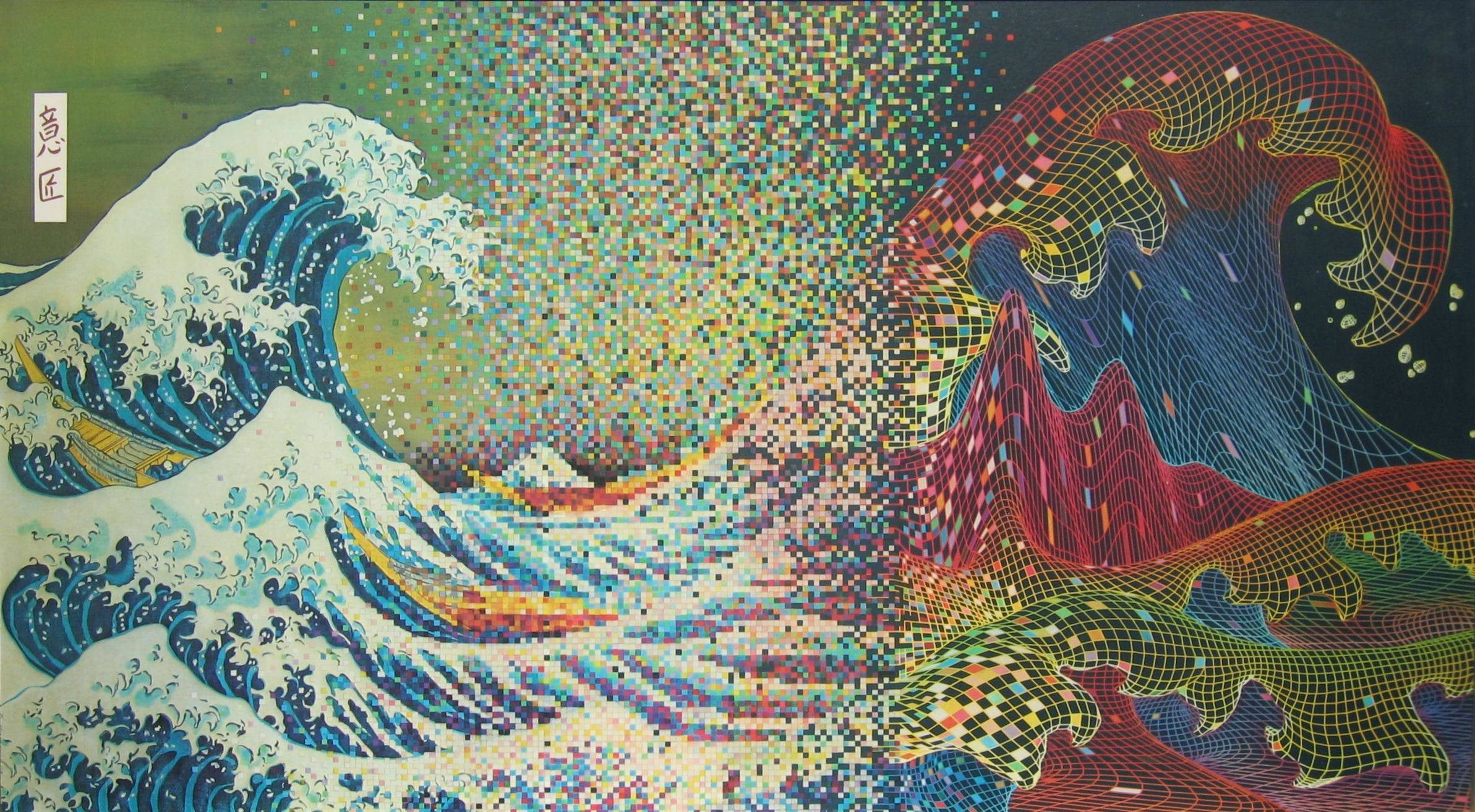 2385x1314 The Great Wave of the Kanagawa Album on Imgur