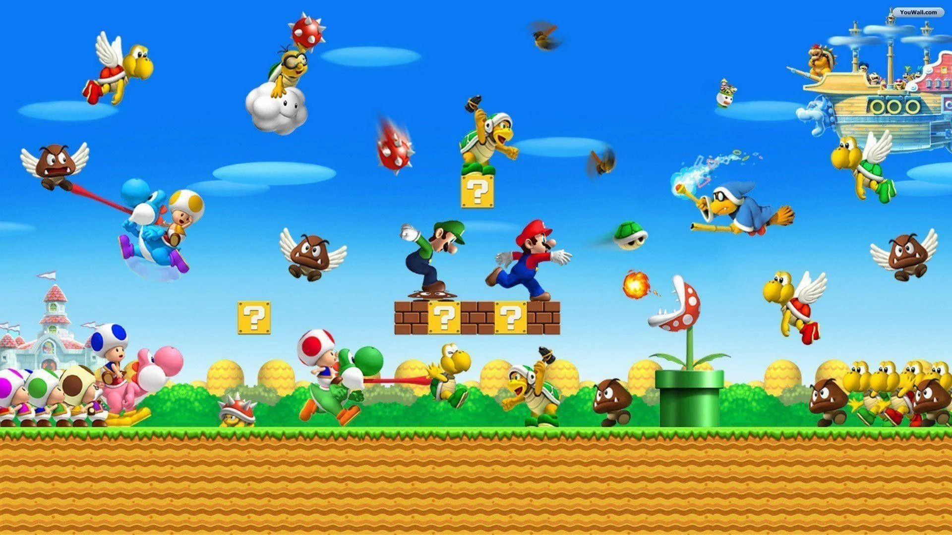 1920x1080 Super Mario Bros Wallpapers Top Free Super Mario Bros Backgrounds