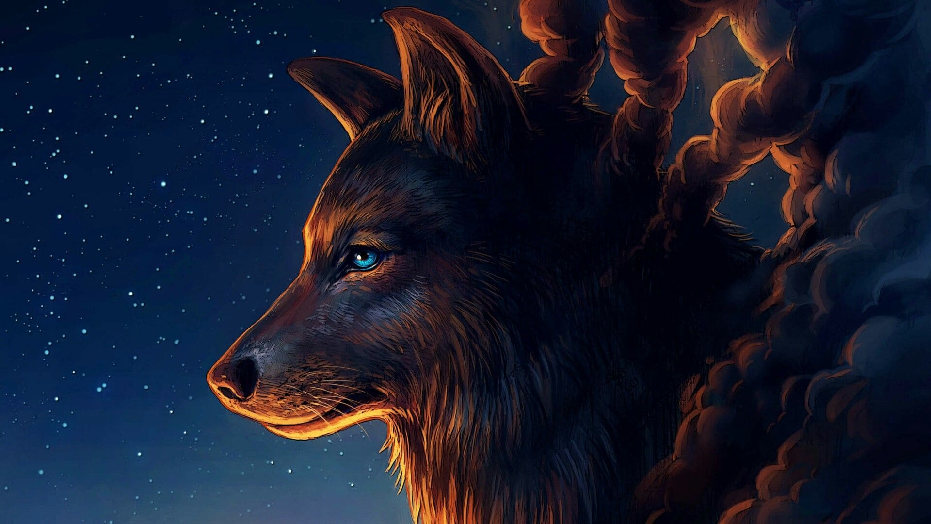 1920x1080 Top 55+ Wolf Wallpapers [ New \u0026 Latest