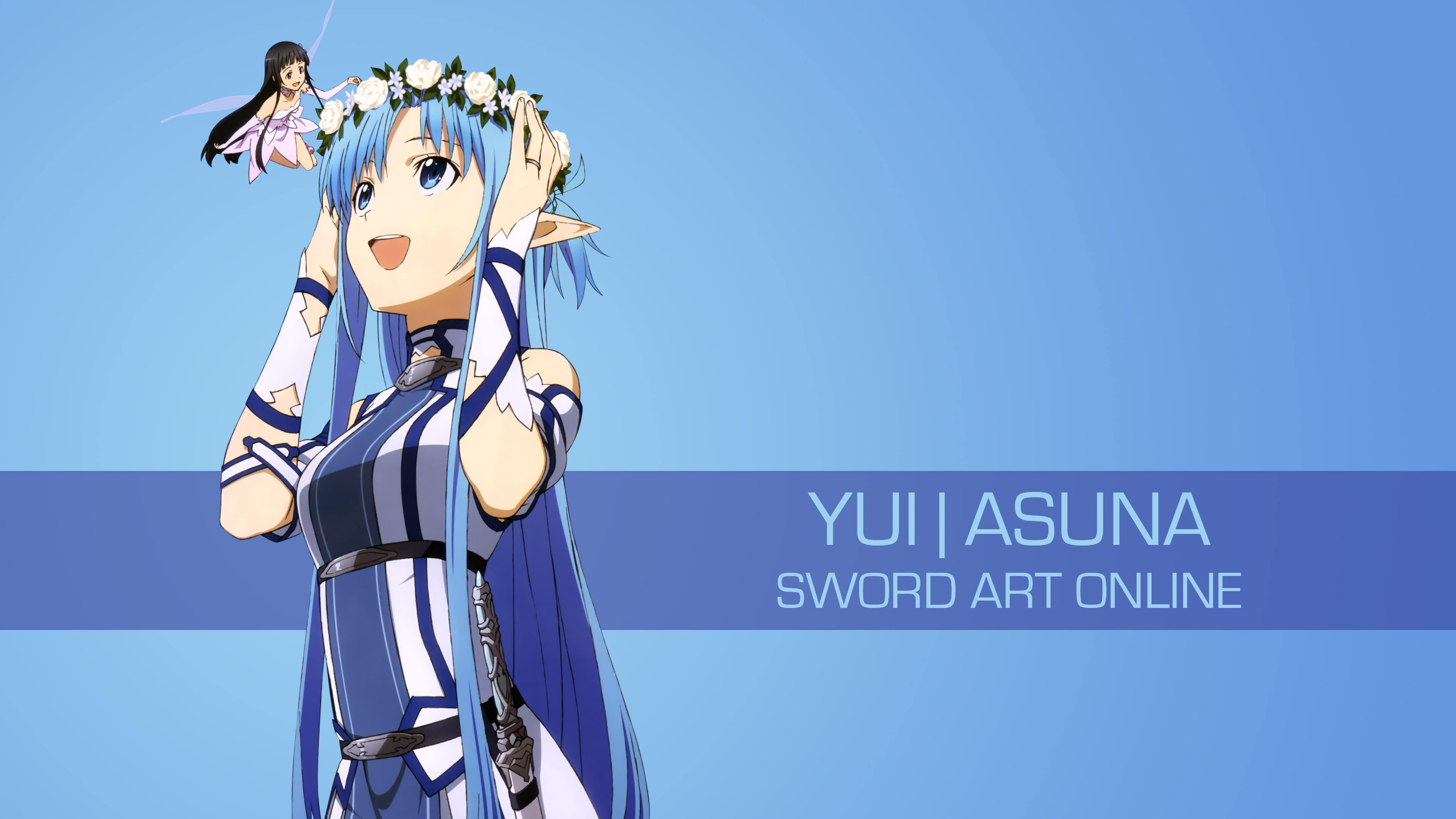 3840x2160 Yui Asuna Sword Art Online UHD 4K Wallpaper