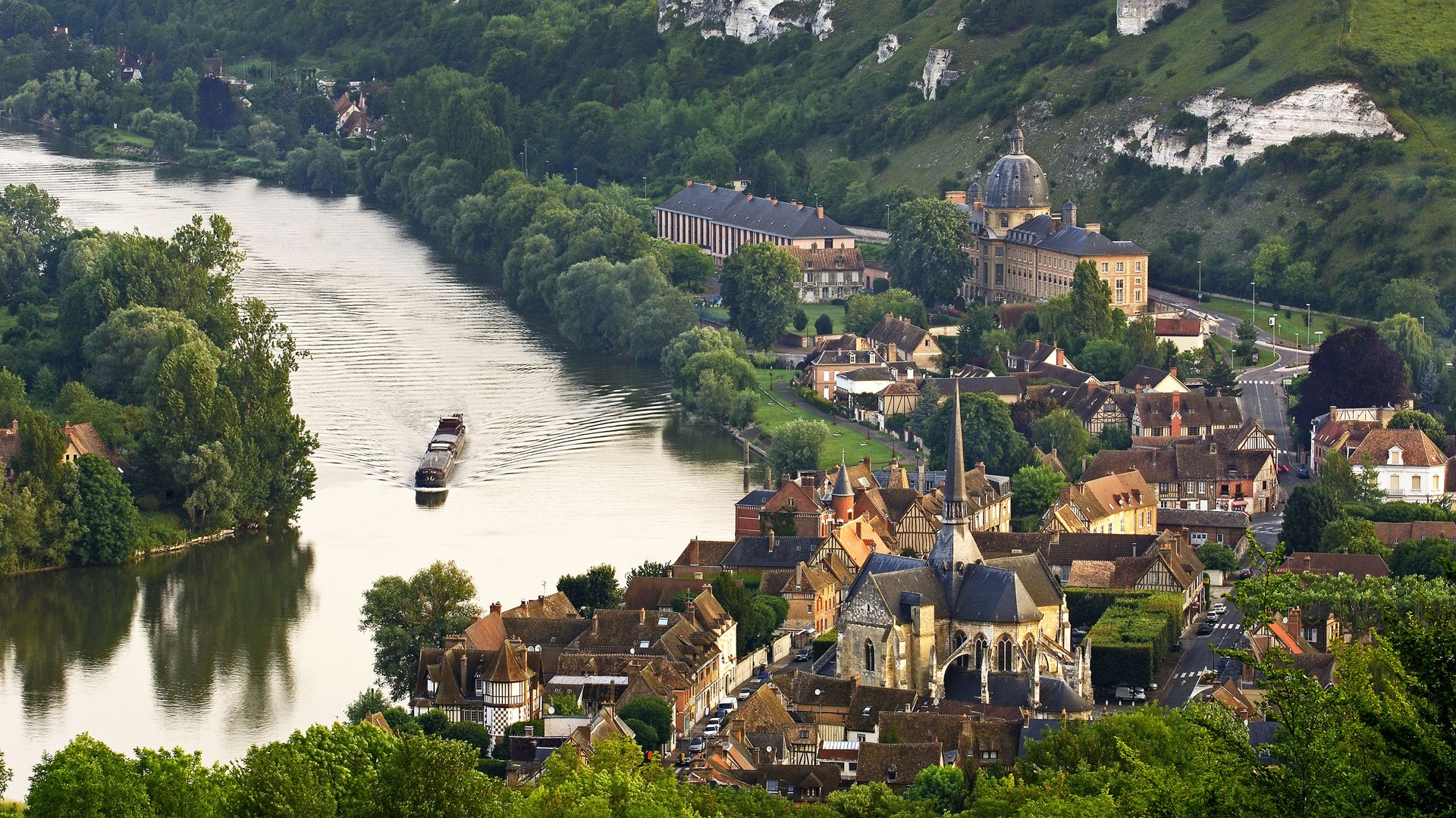 1920x1080 normandy, France, Seine, Valley, Les, Andelys Wallpapers HD / Desktop and Mobile Backgrounds