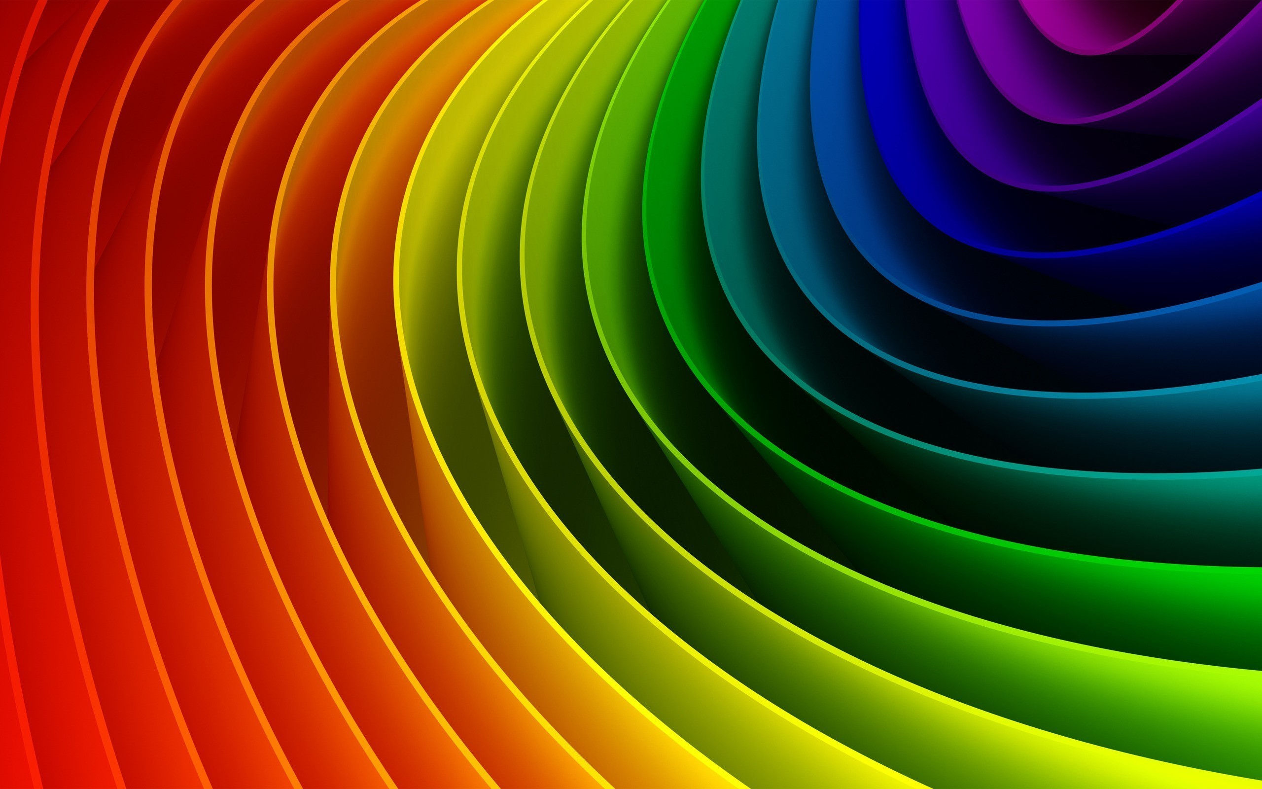 2560x1600 Background Rainbow Wallpaper