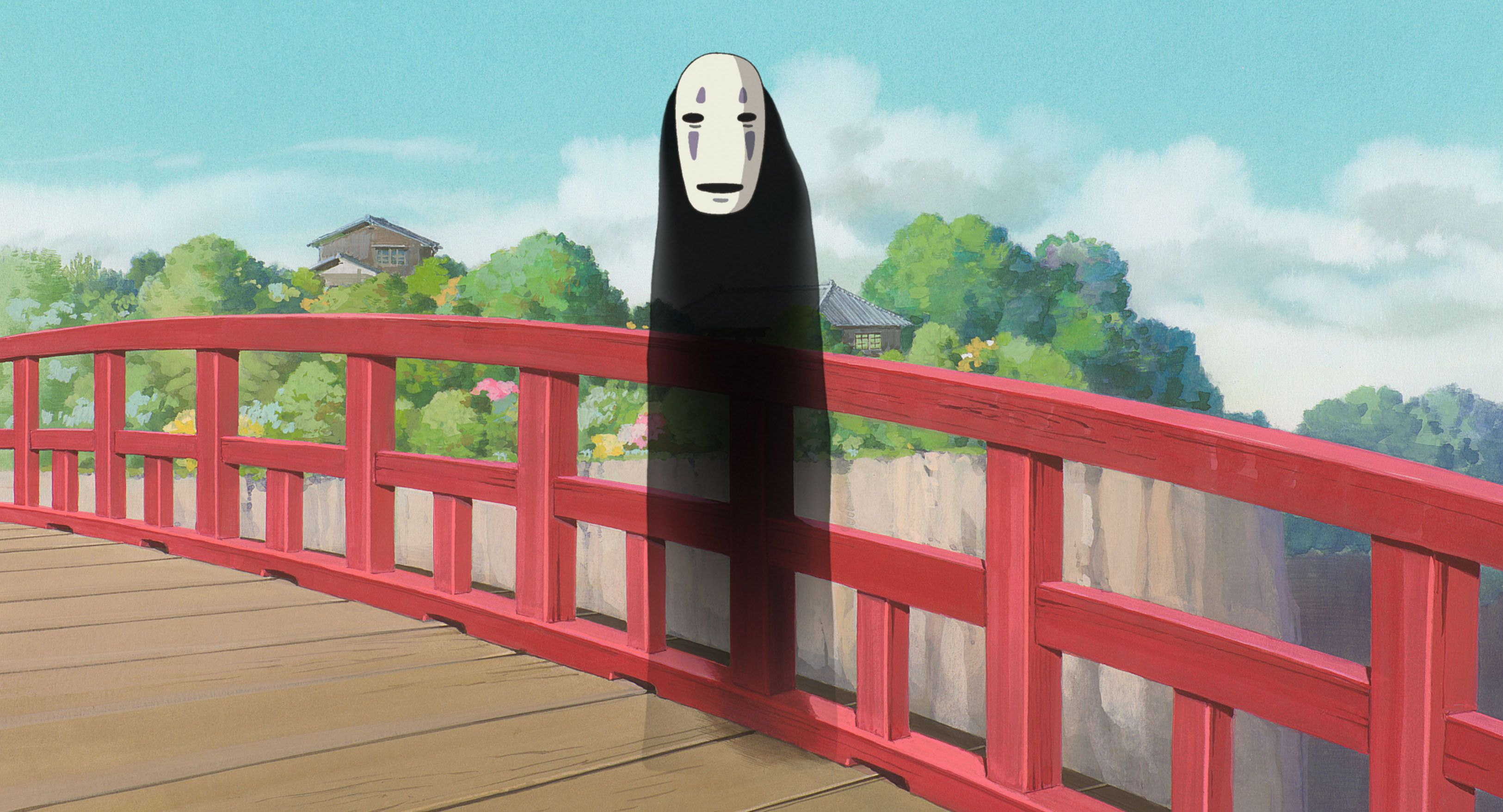 3250x1757 No Face Spirited Away Wallpapers Top Free No Face Spirited Away Backgrounds