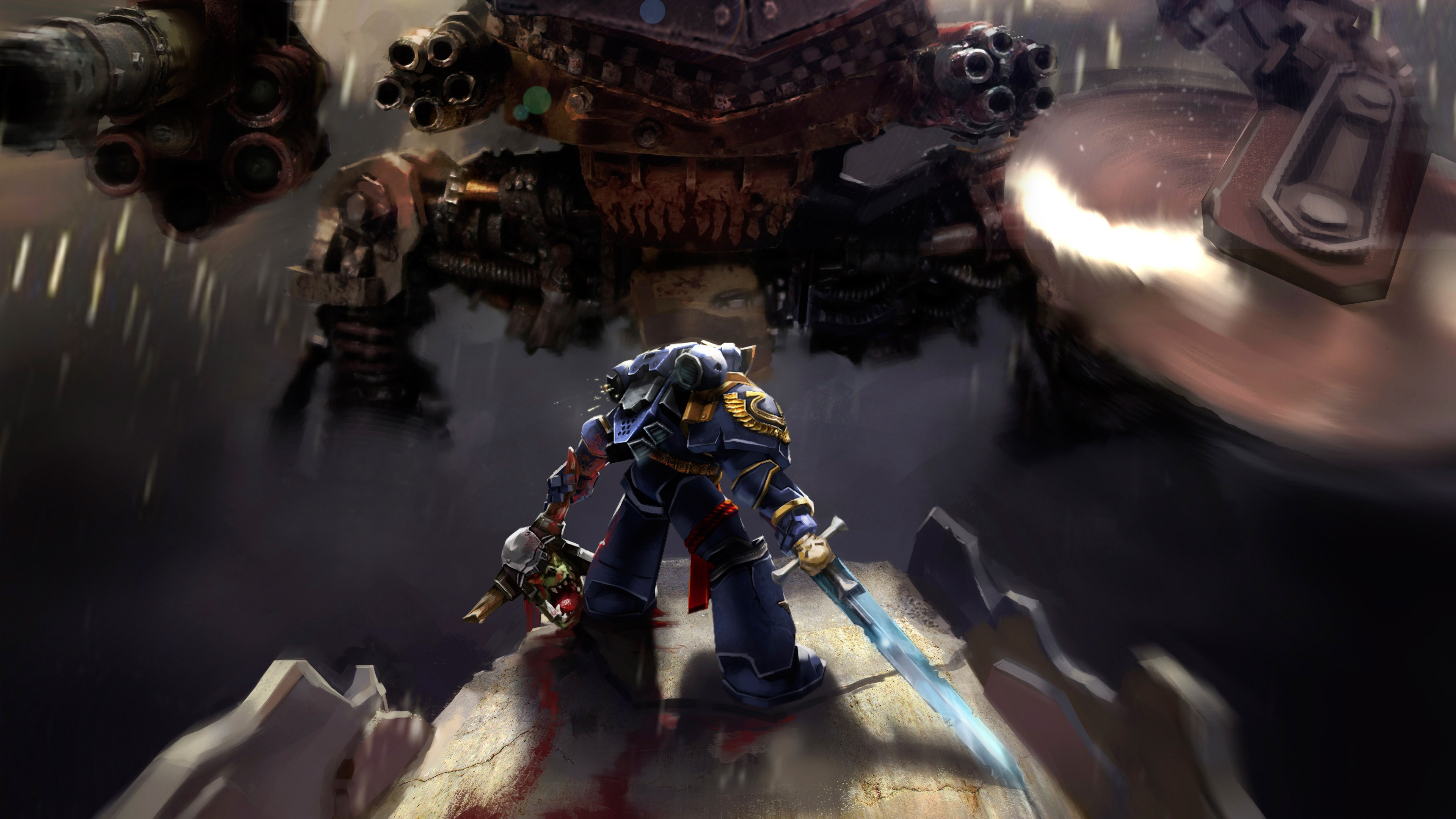 3840x2160 Warhammer 40k Space Marine Ultramarines, HD Games, 4k Wallpapers, Images, Backgrounds, Photos and Pictures