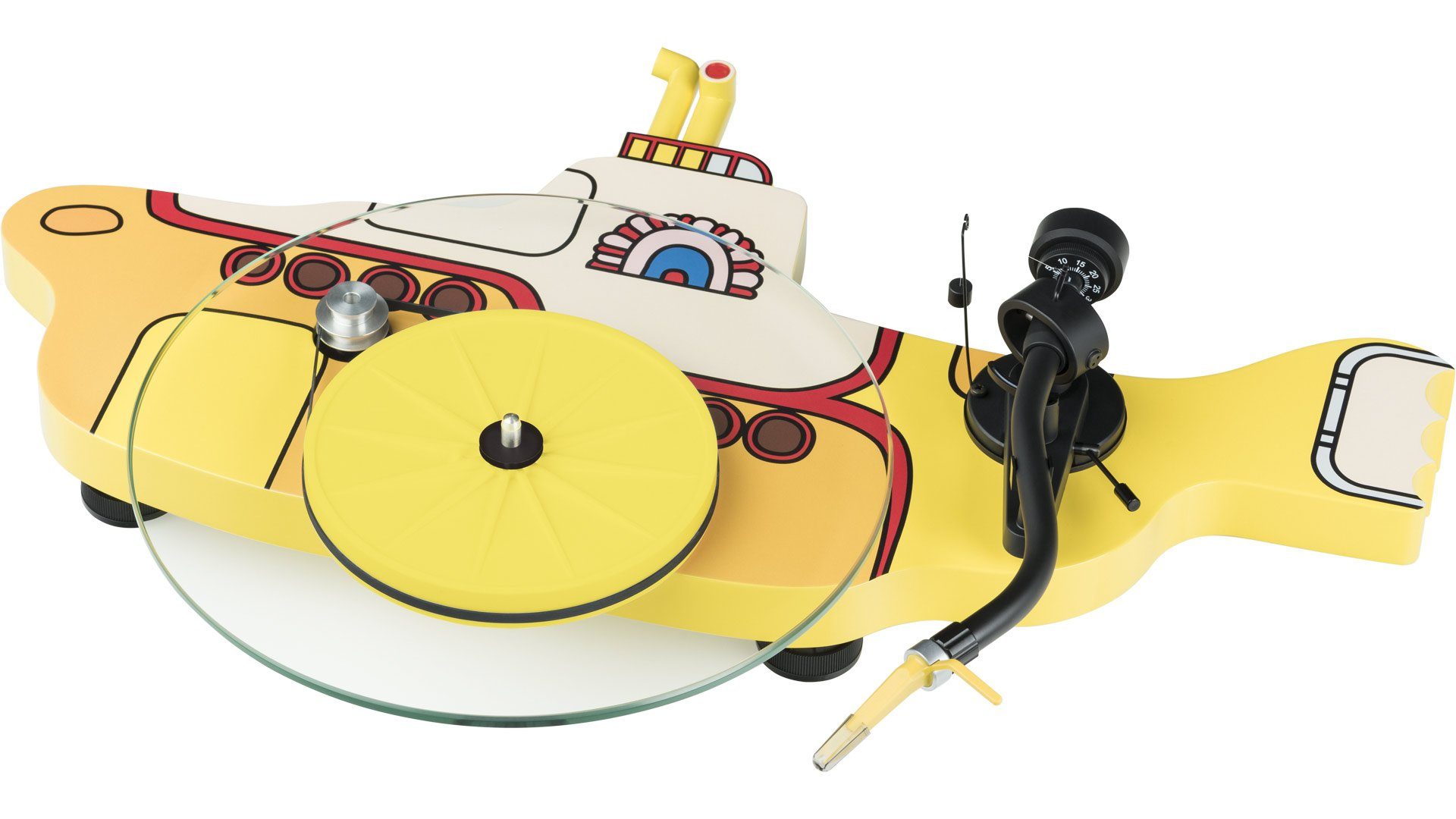 1920x1080 The Beatles' Yellow Submarine Turntable Pro-Ject Audio USA