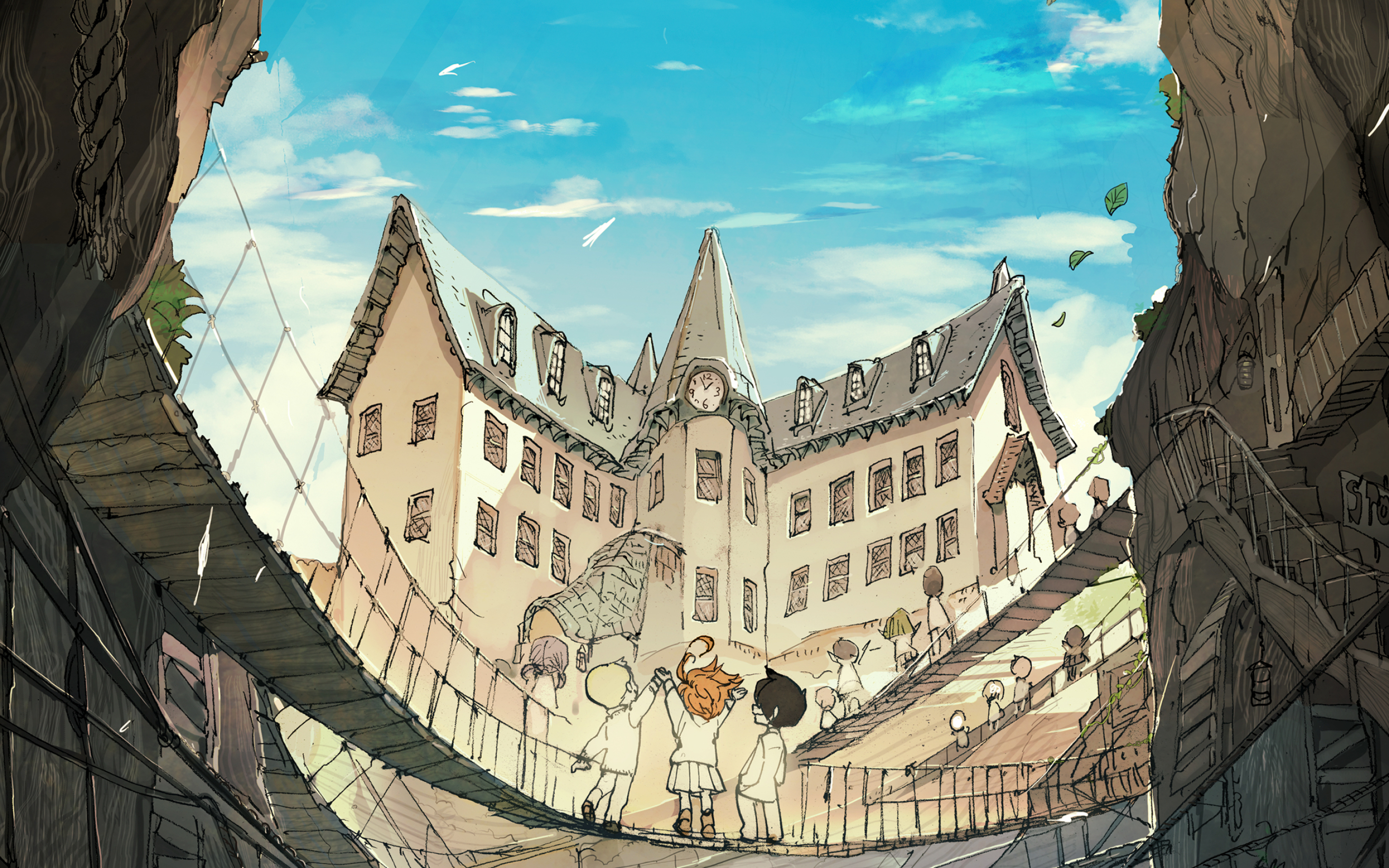 2880x1800 Yakusoku no Neverland (The Promised Neverland) Zerochan Anime Image Board
