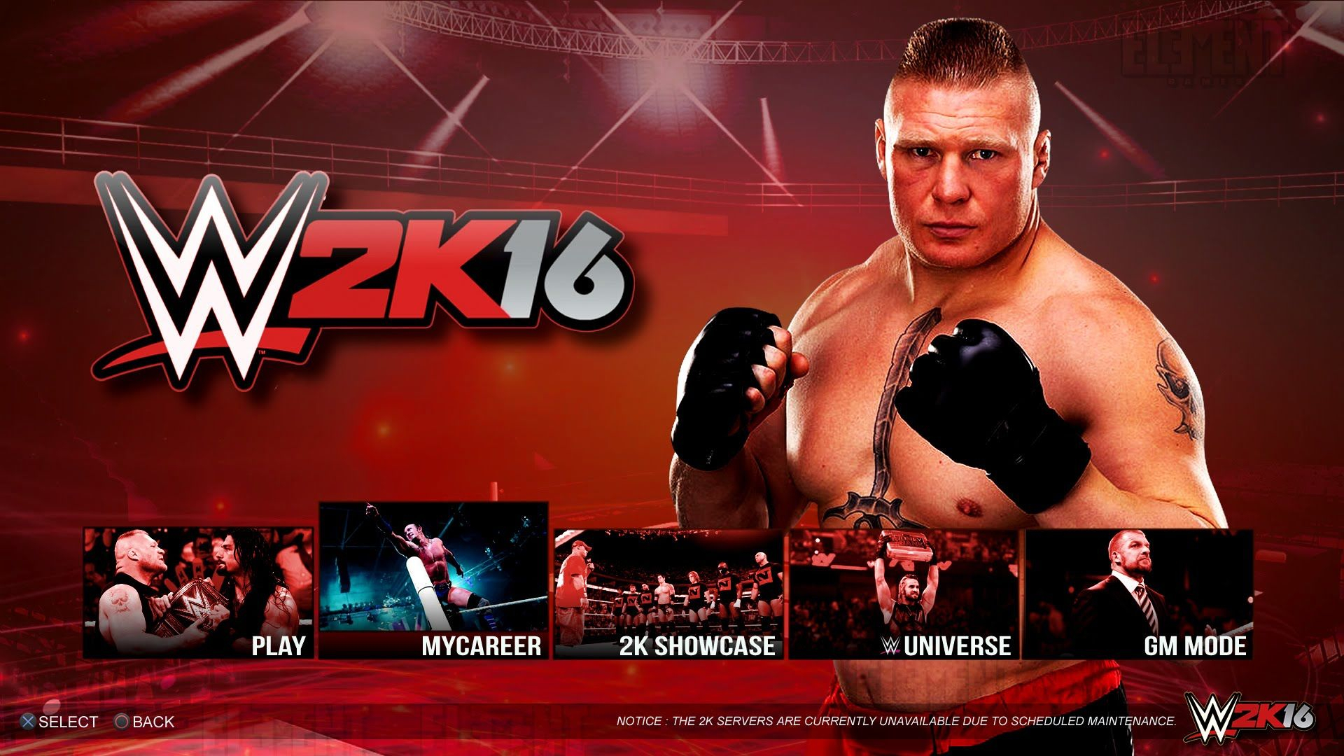 1920x1080 WWE 2K16 Demo Gameplay Menu Theme Options! PS4/XB1 Notion | Free pc games download, Wwe game download, Free pc games