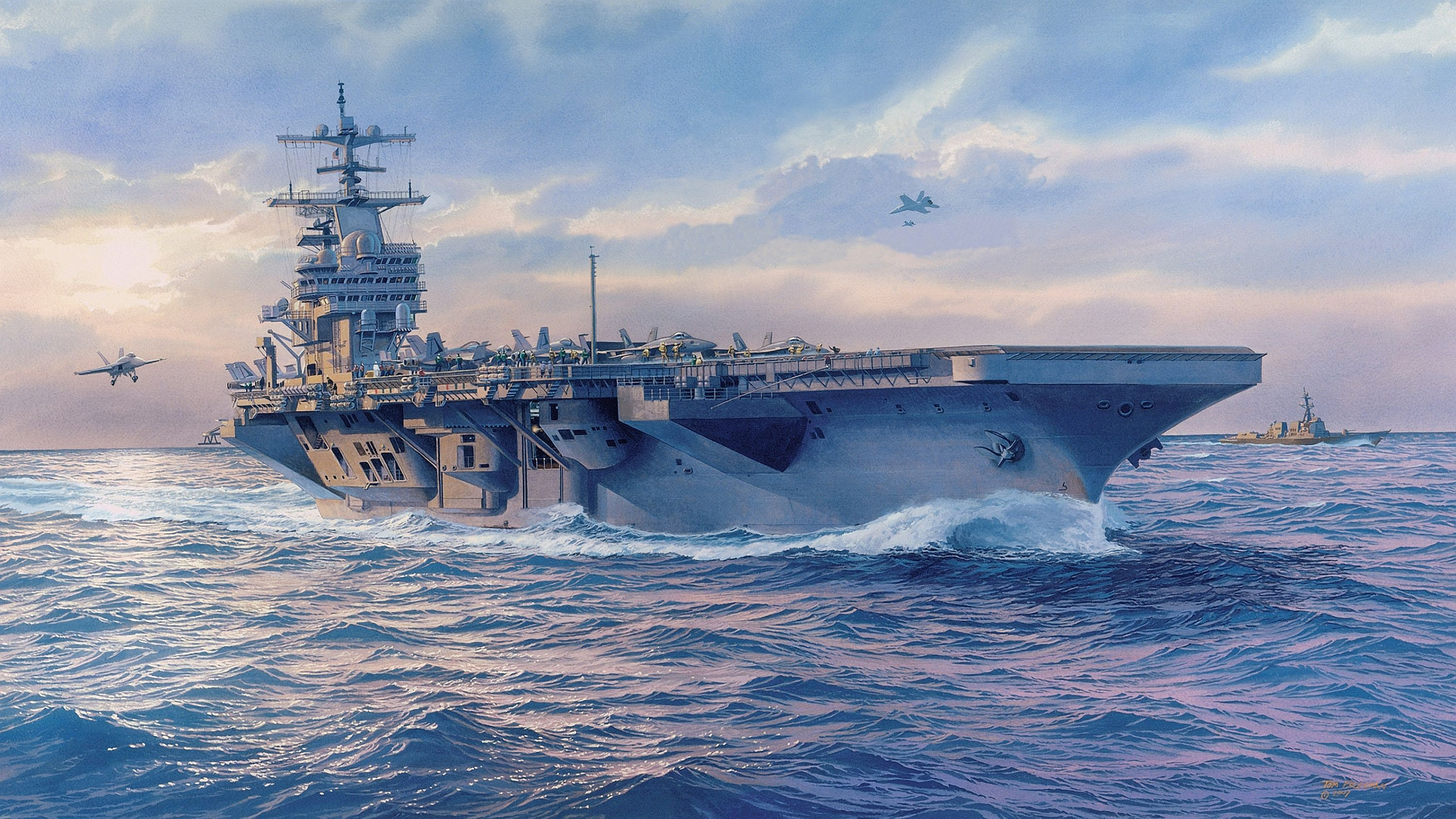 3000x1687 USS Nimitz