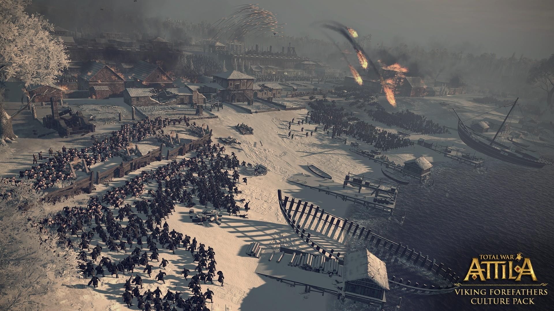 1920x1080 Total War: Attila gets release date as screens plunder the web