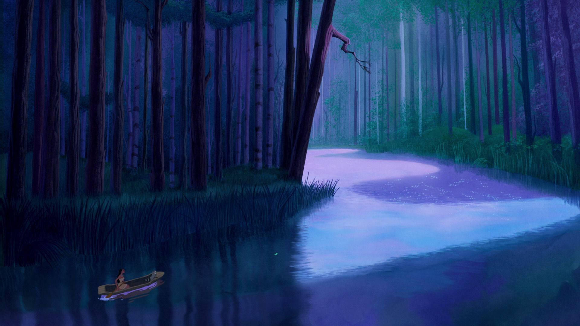 1920x1080 Download Pocahontas In The River Wallpaper