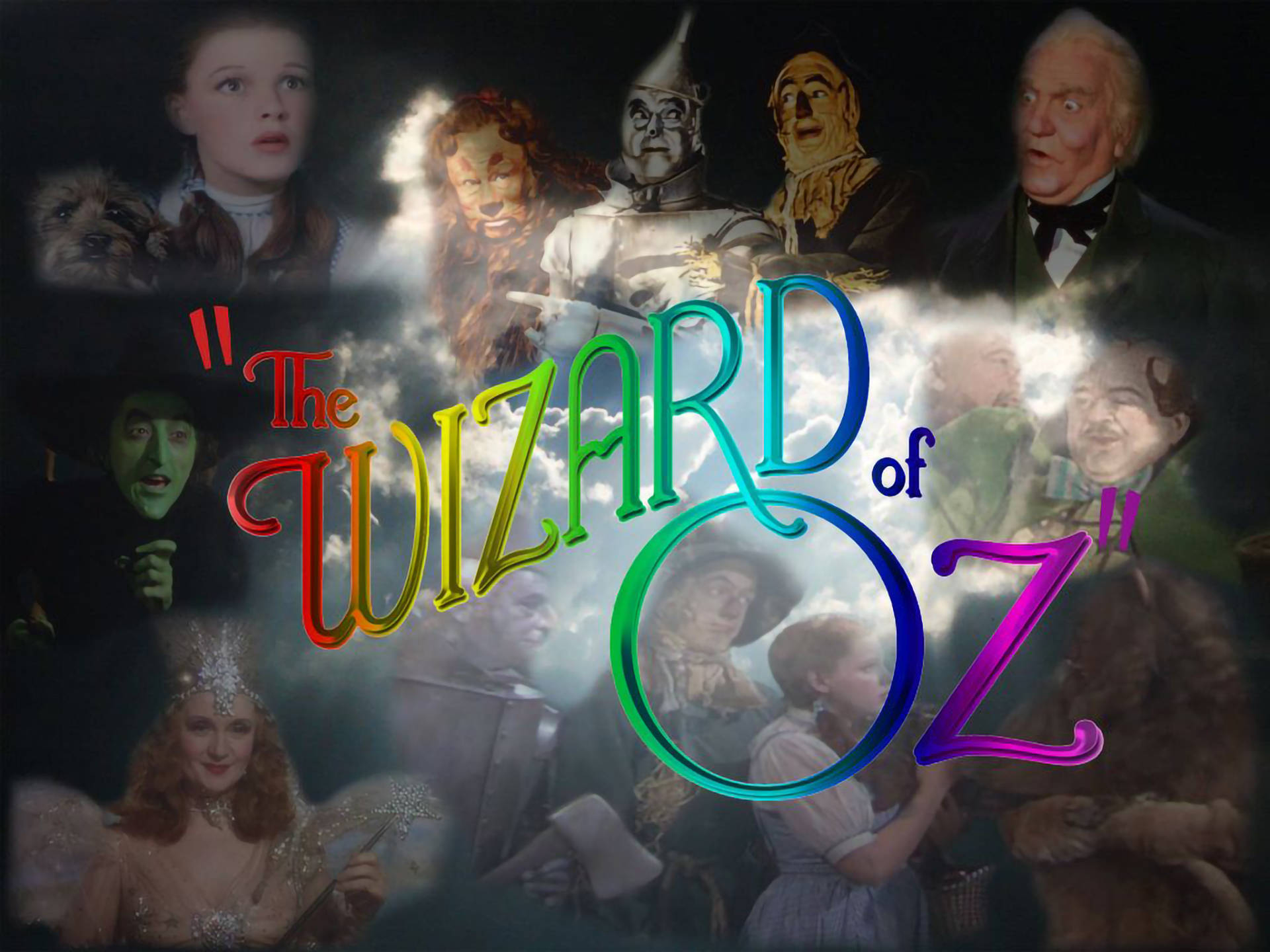 1920x1440 Download The Wizard Of Oz Rainbow Text Wallpaper