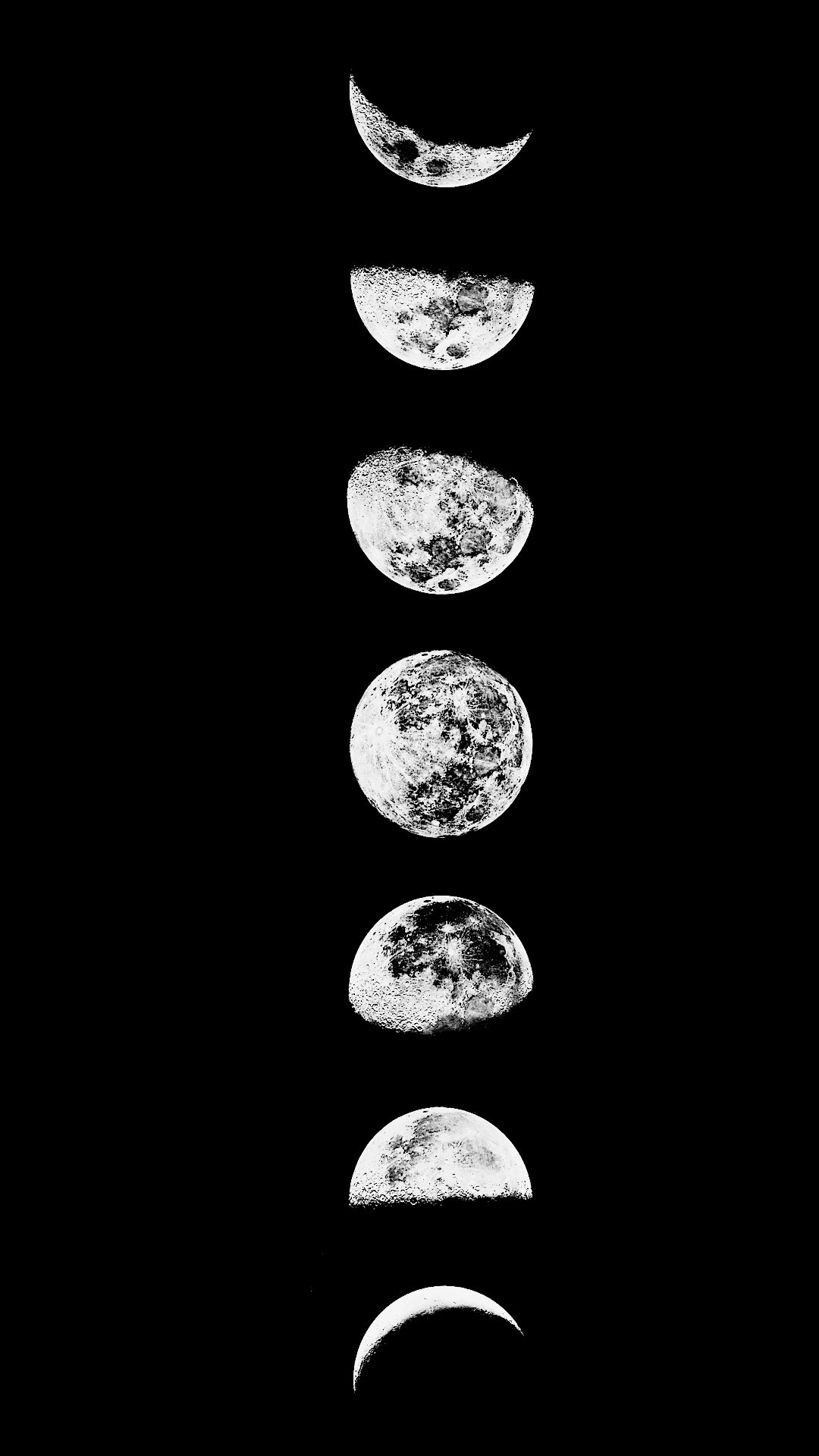 1080x1920 Moon Phases Wallpapers