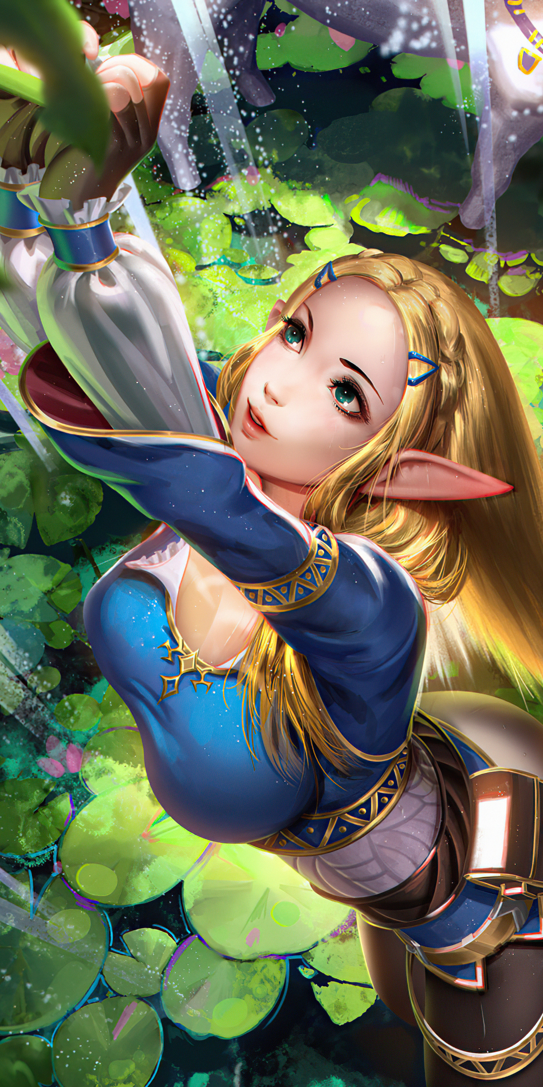 1080x2160 Princess Zelda 4k One Plus 5T,Honor 7x,Honor view 10,Lg Q6 HD 4k Wallpapers, Images, Backgrounds, Photos and Pictures