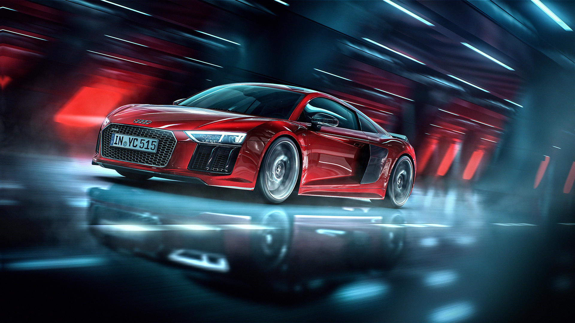 1920x1080 Audi R8 Red Car, HD Cars, 4k Wallpapers, Images, Backgrounds, Photos and Pictures
