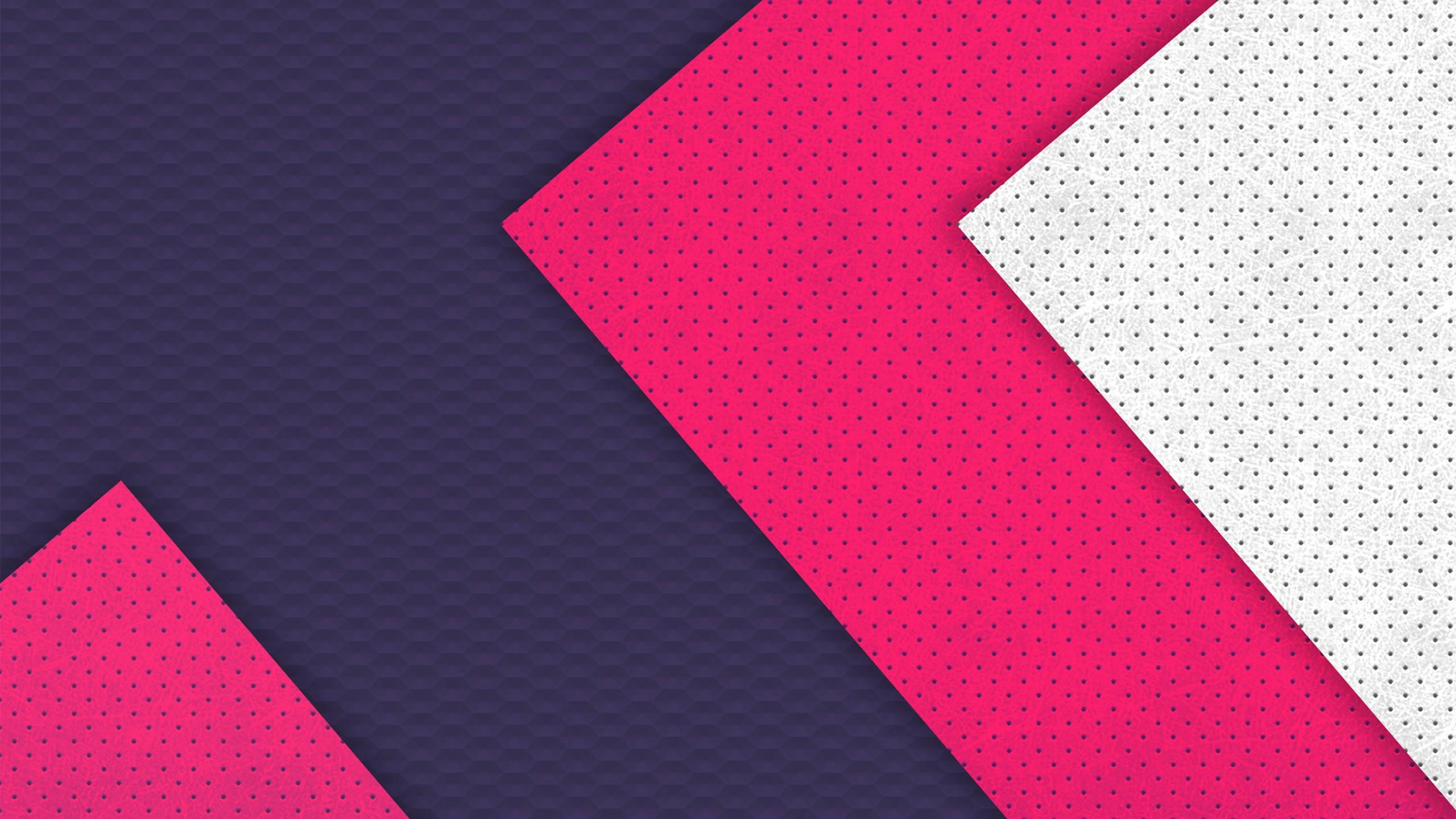 2560x1440 White And Pink 4k Wallpapers