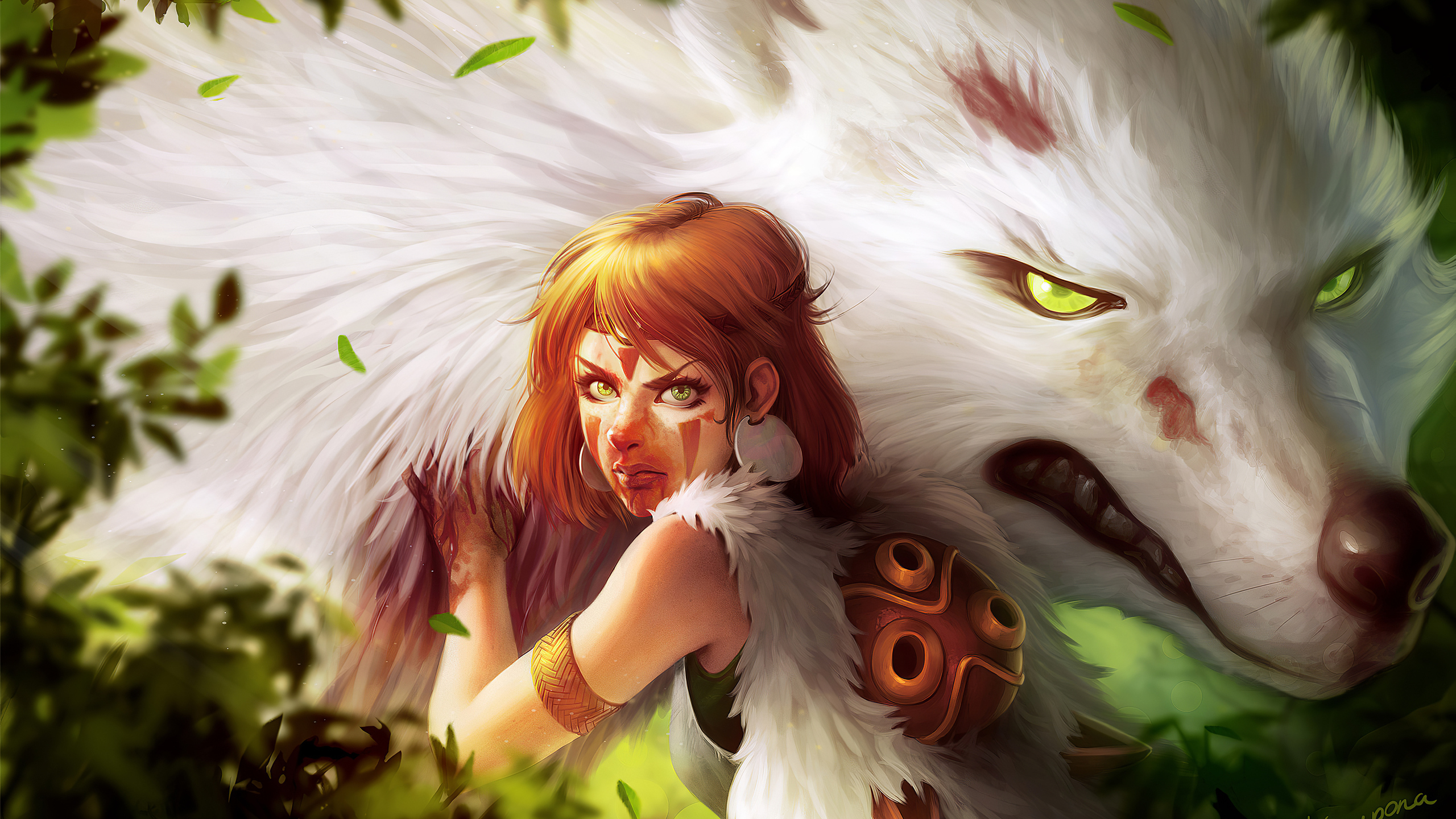 2560x1440 Princess Mononoke 4k 1440P Resolution HD 4k Wallpapers, Images, Backgrounds, Photos and Pictures