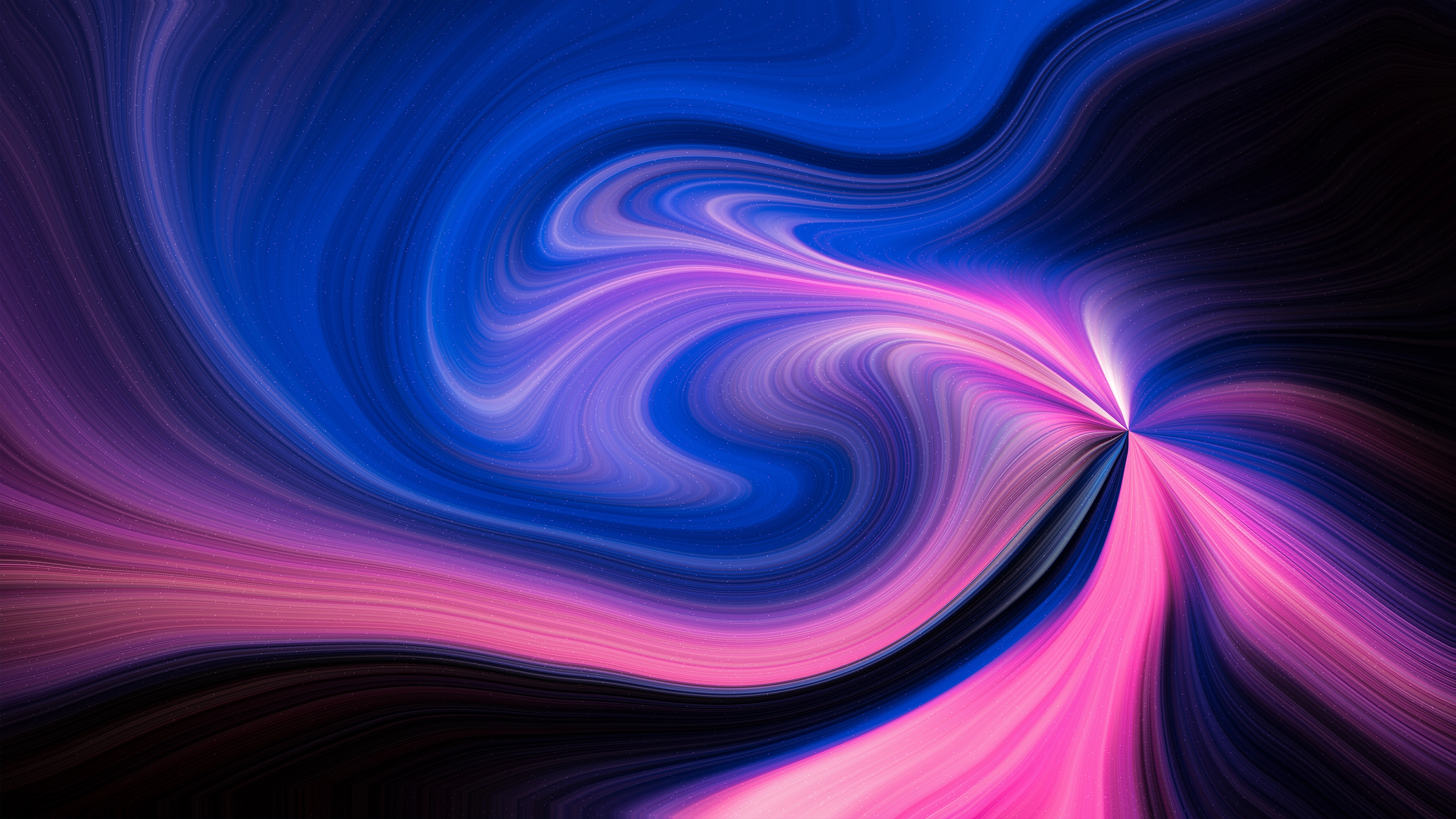 3840x2160 Swirls of pink and blue colors Wallpaper 4k Ultra HD ID:6135