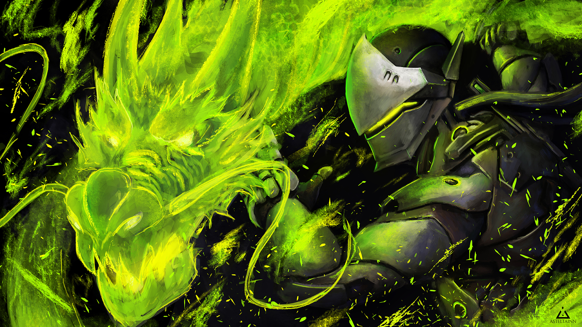 1920x1080 150+ Genji (Overwatch) HD Wallpapers and Backgrounds