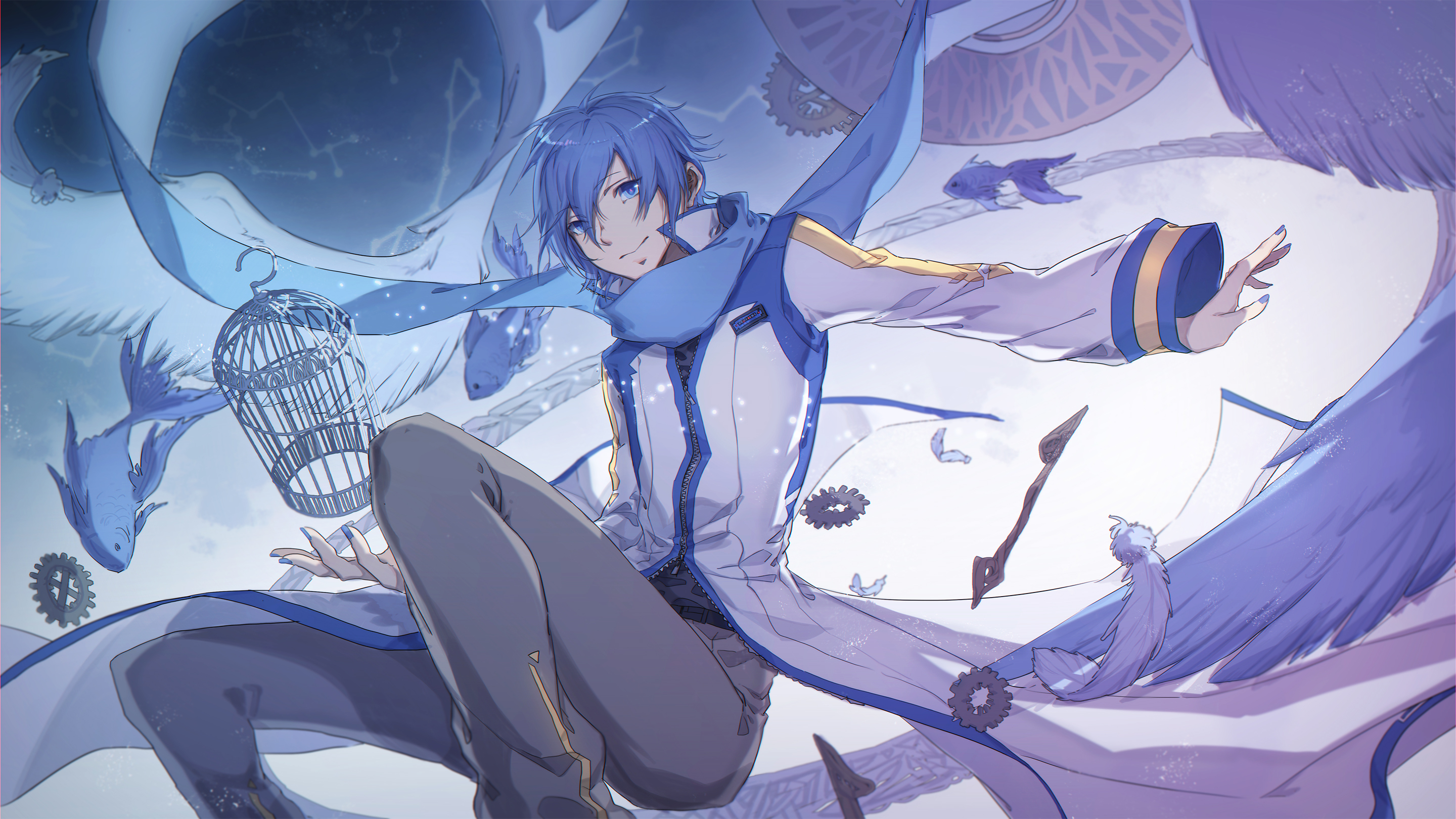 2880x1620 390+ Kaito (Vocaloid) HD Wallpapers and Backgrounds