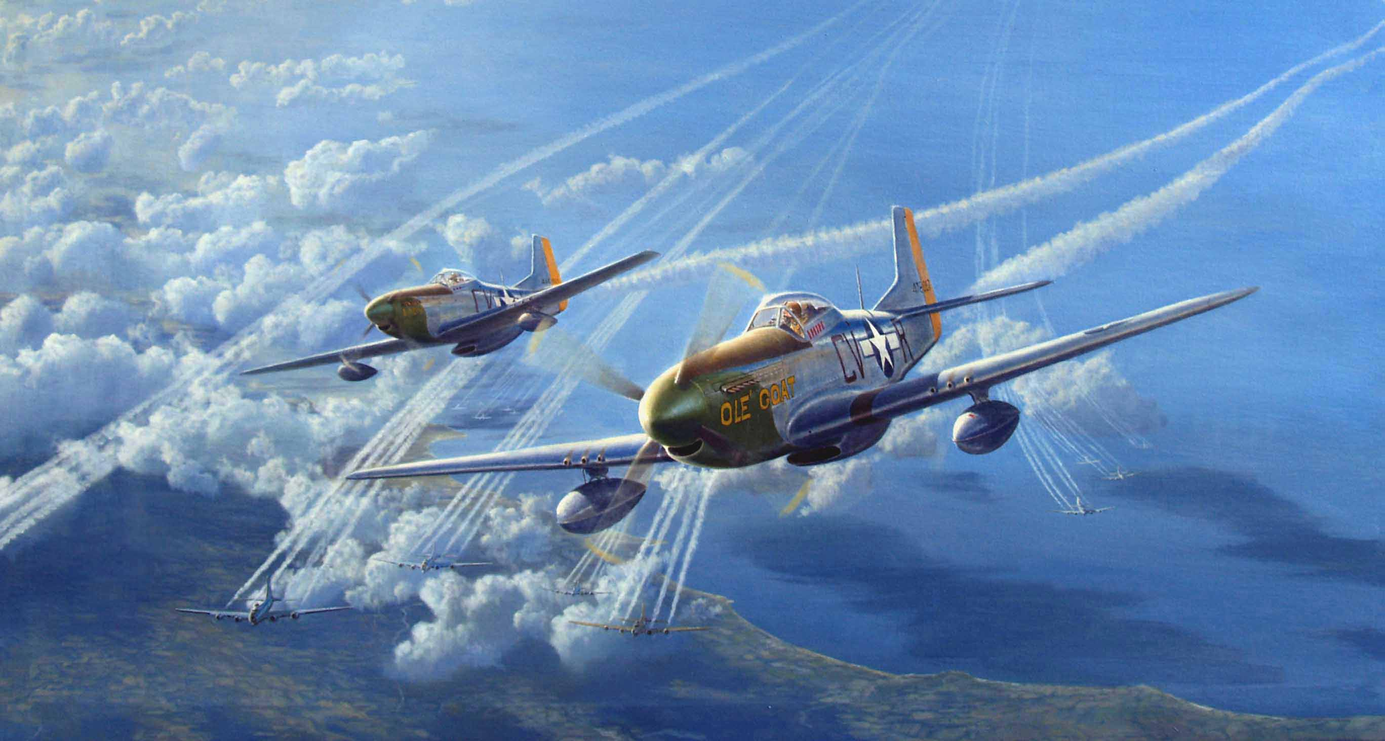 2735x1464 50+ North American P-51 Mustang HD Wallpapers and Backgrounds