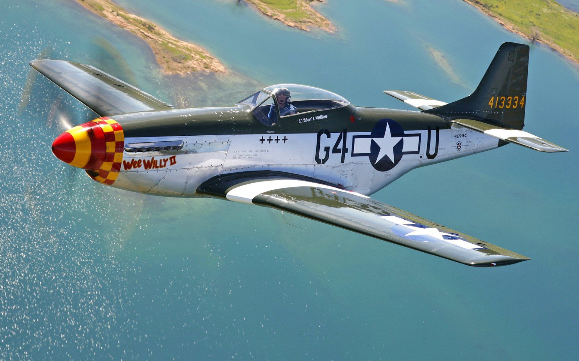 1920x1200 Militar North American P-51 Mustang Aeronave Airplane Papel de Parede | P51 mustang, Airplane fighter, Mustang