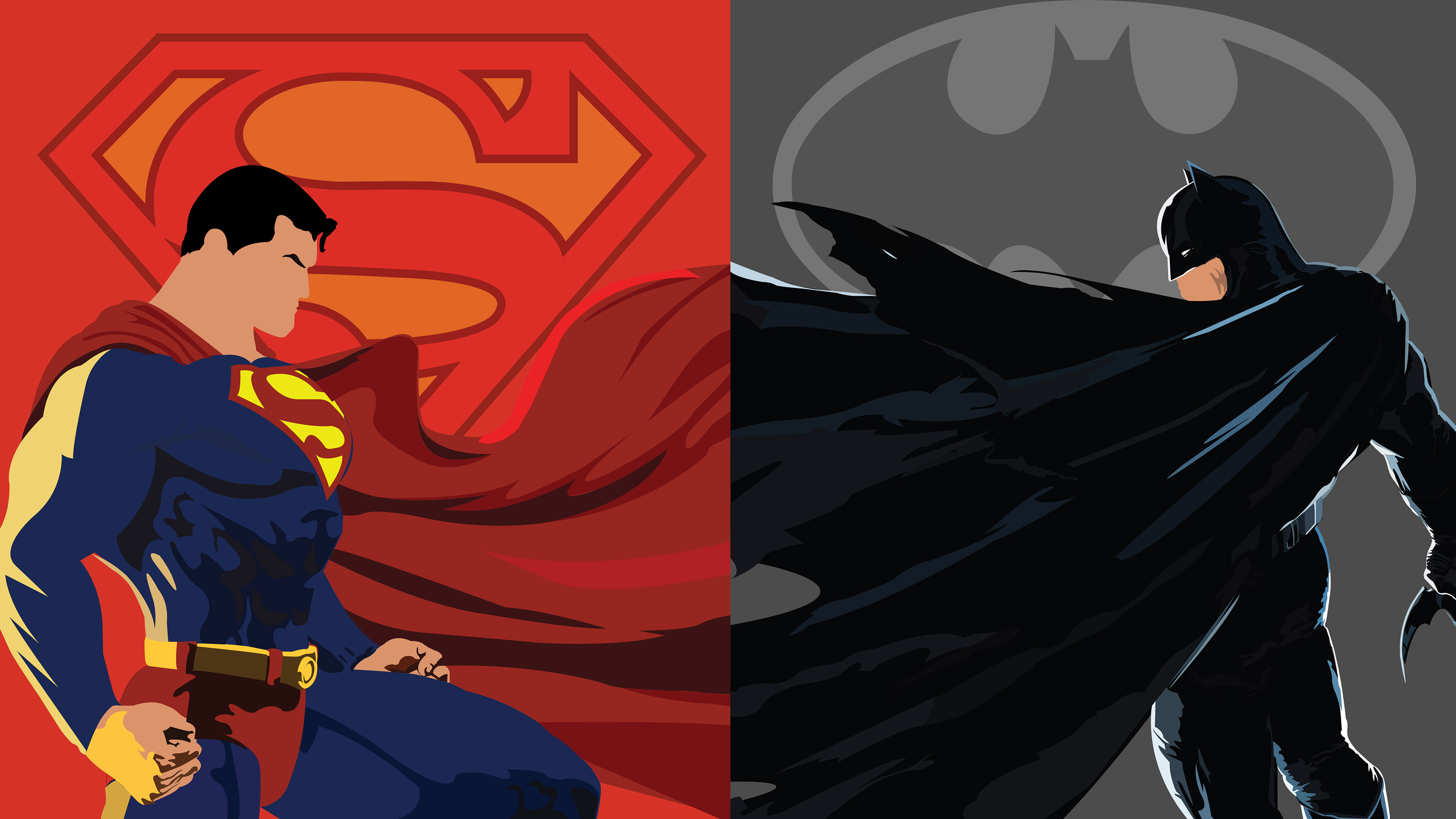 3840x2160 1125x2436 Superman Vs Batman 4k Art Iphone XS,Iphone 10,Iphone X HD 4k Wallpapers, Images, Backgrounds, Photos and Pictures