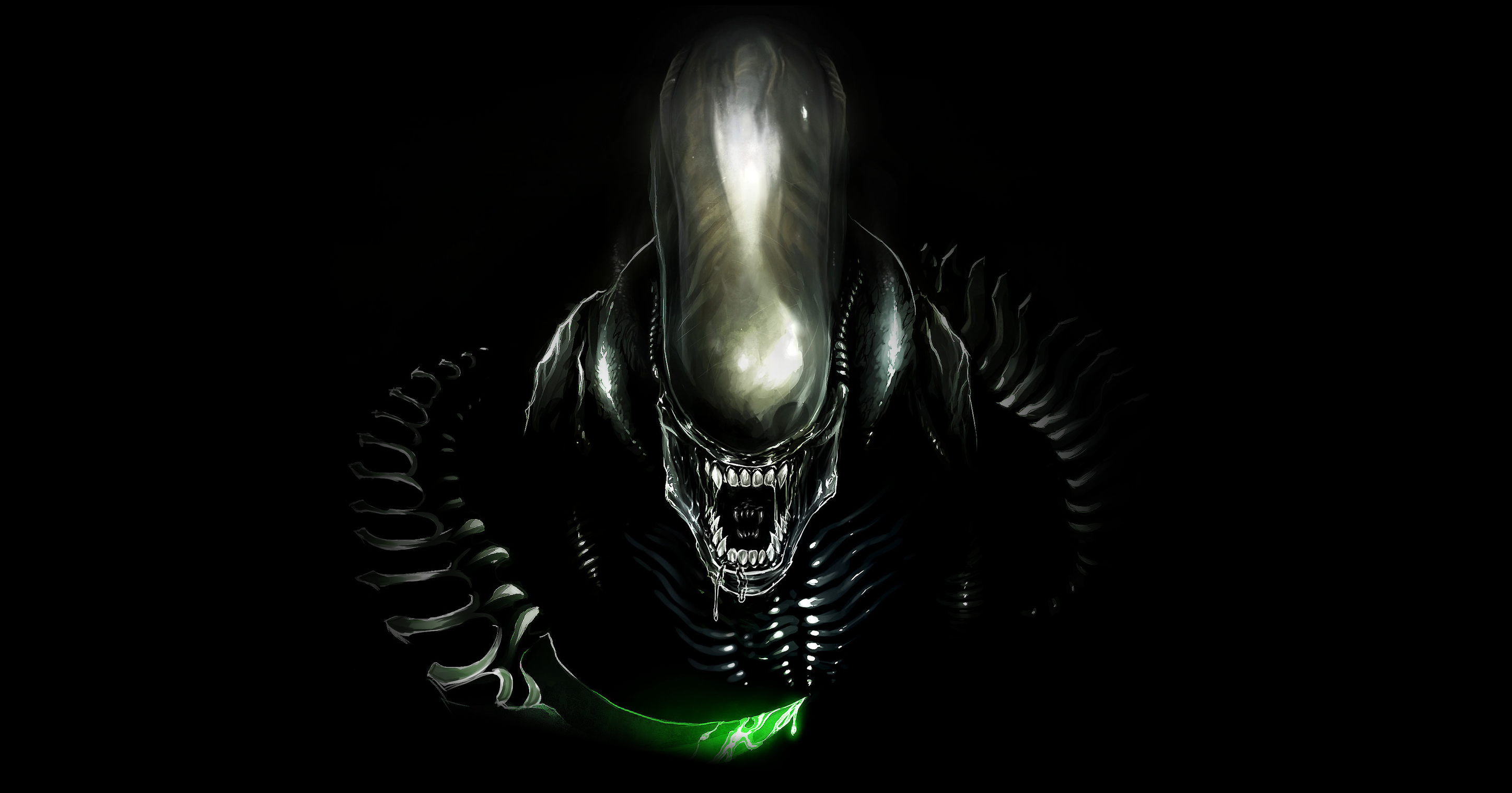 2894x1518 50+ Xenomorph HD Wallpapers and Backgrounds