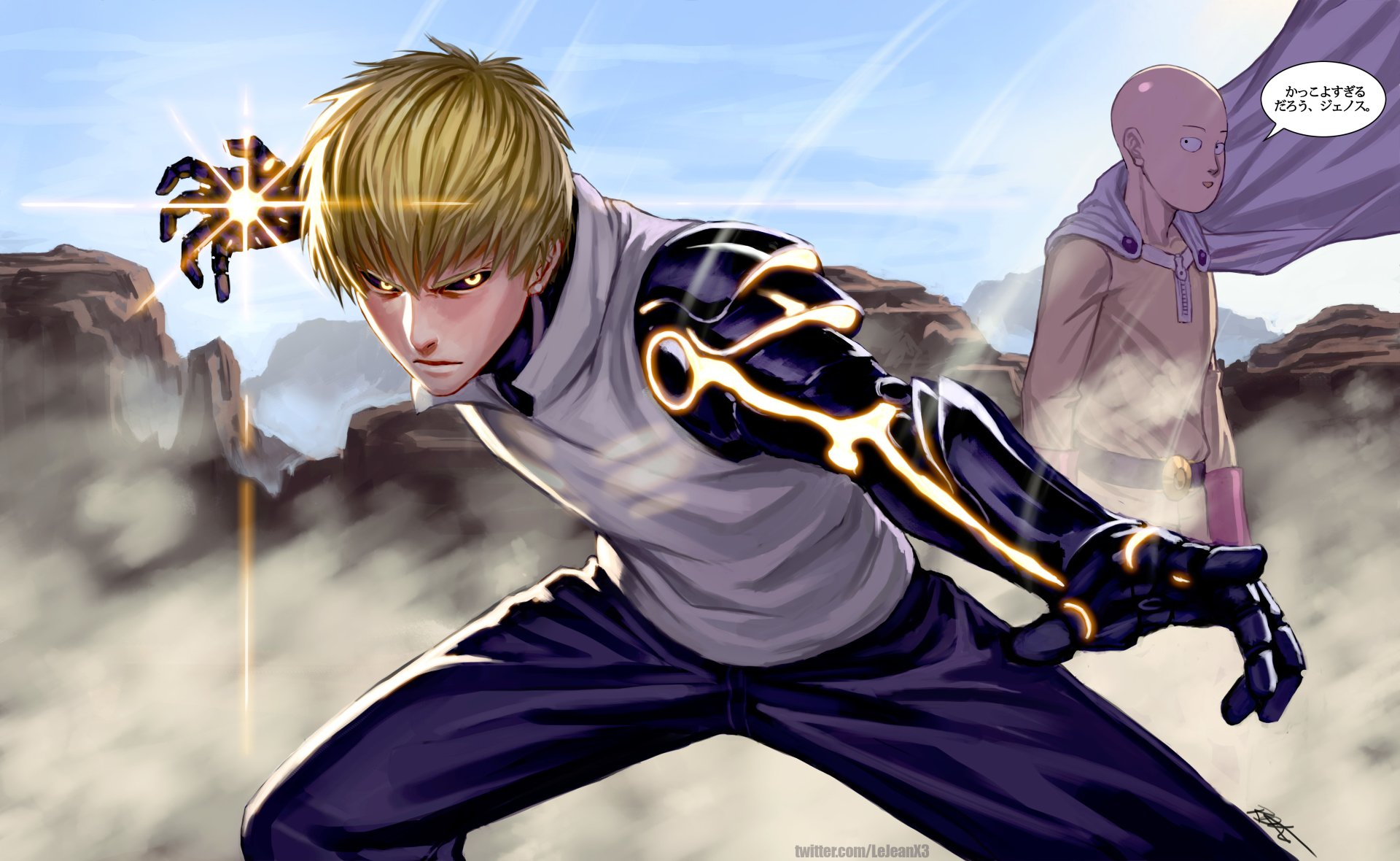 1920x1180 20+ 4K Genos (One-Punch Man) Wallpapers | Background Images