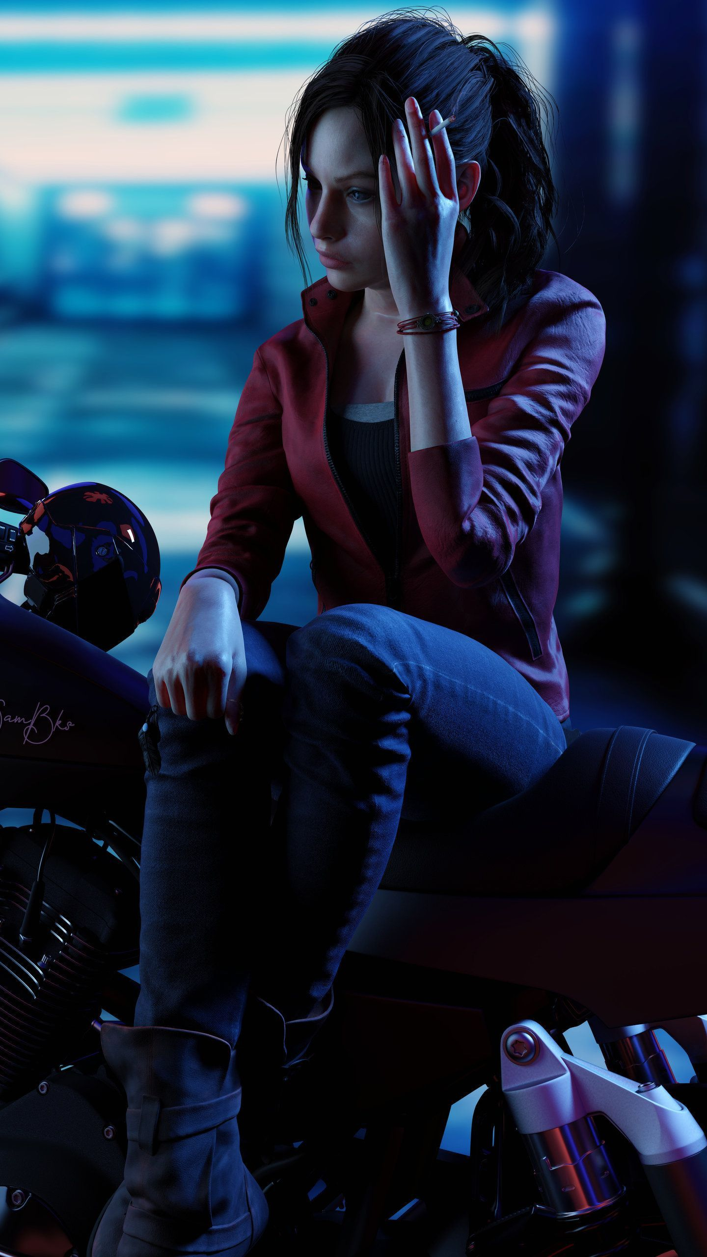 1440x2560 Resident Evil 2 Claire Redfield Wallpapers