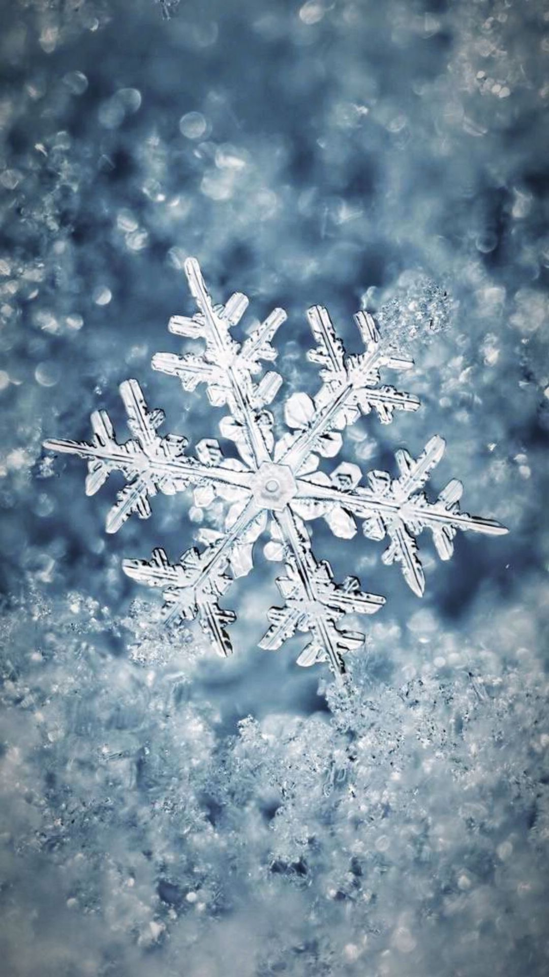 1080x1920 Snowflake Wallpapers Top 25 Best Snowflake Backgrounds Download