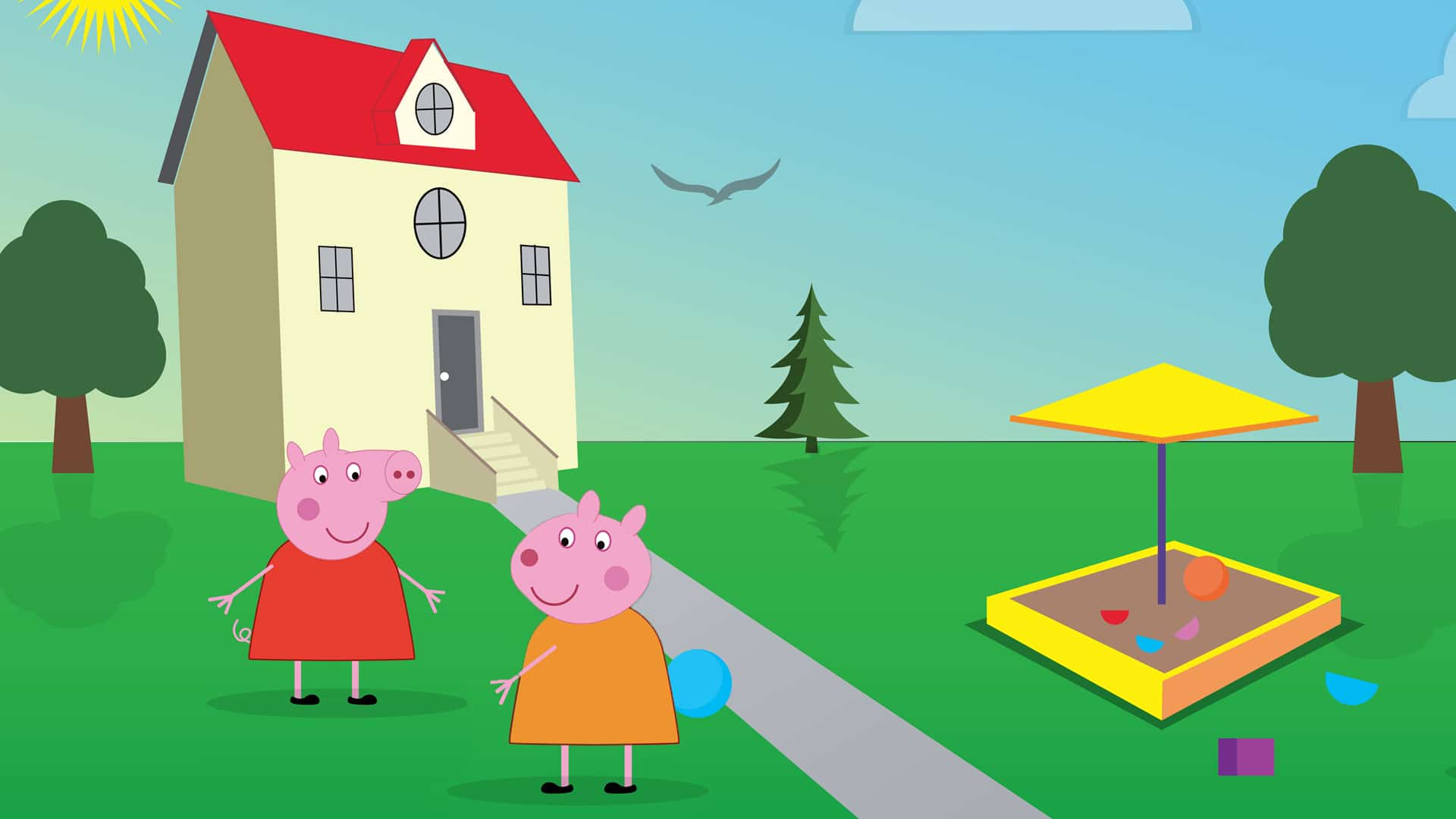 1920x1080 5 Free HD Peppa Pig House Wallpapers (PC and Mobile