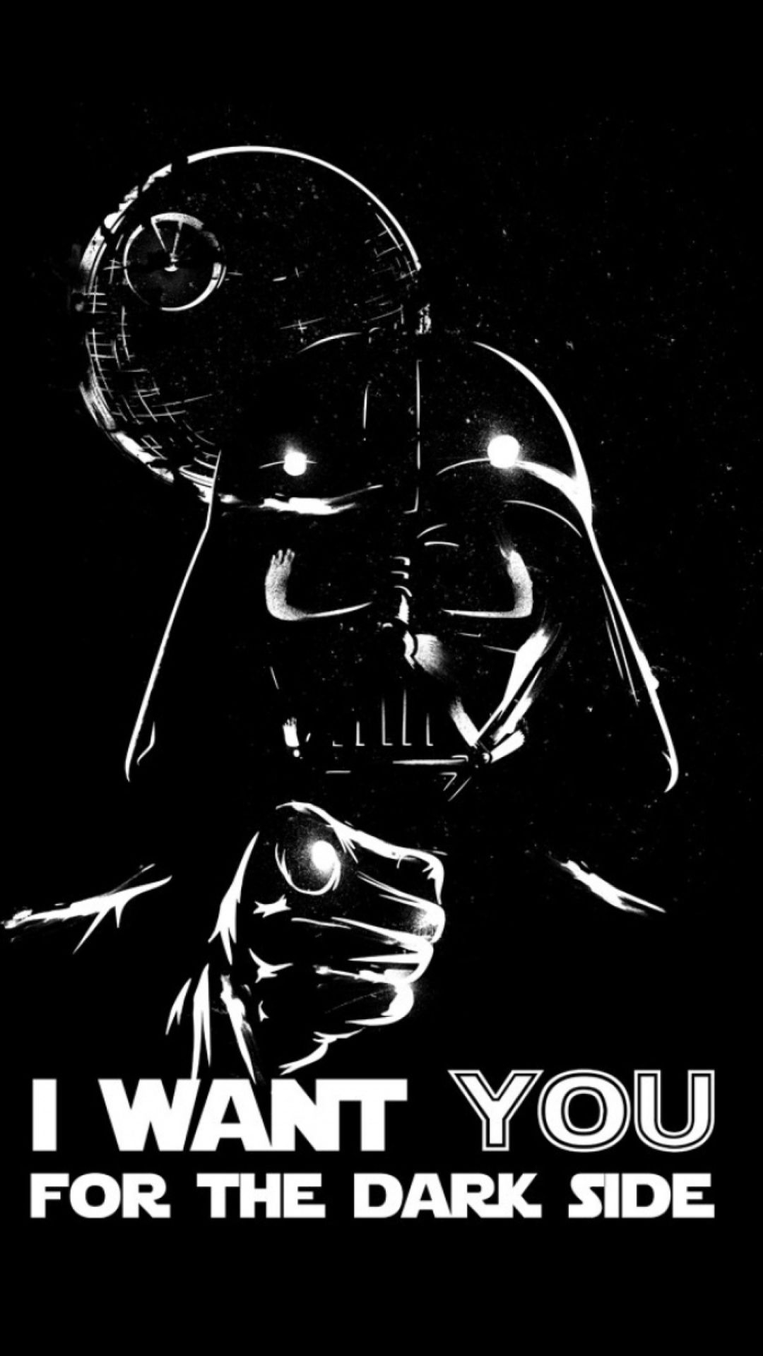 1080x1920 Darth Vader Dark Side Tap to see more exciting Star Wars wallpaper! @mobile9 | Dark side star wars, Vader star wars, Star wars wallpaper