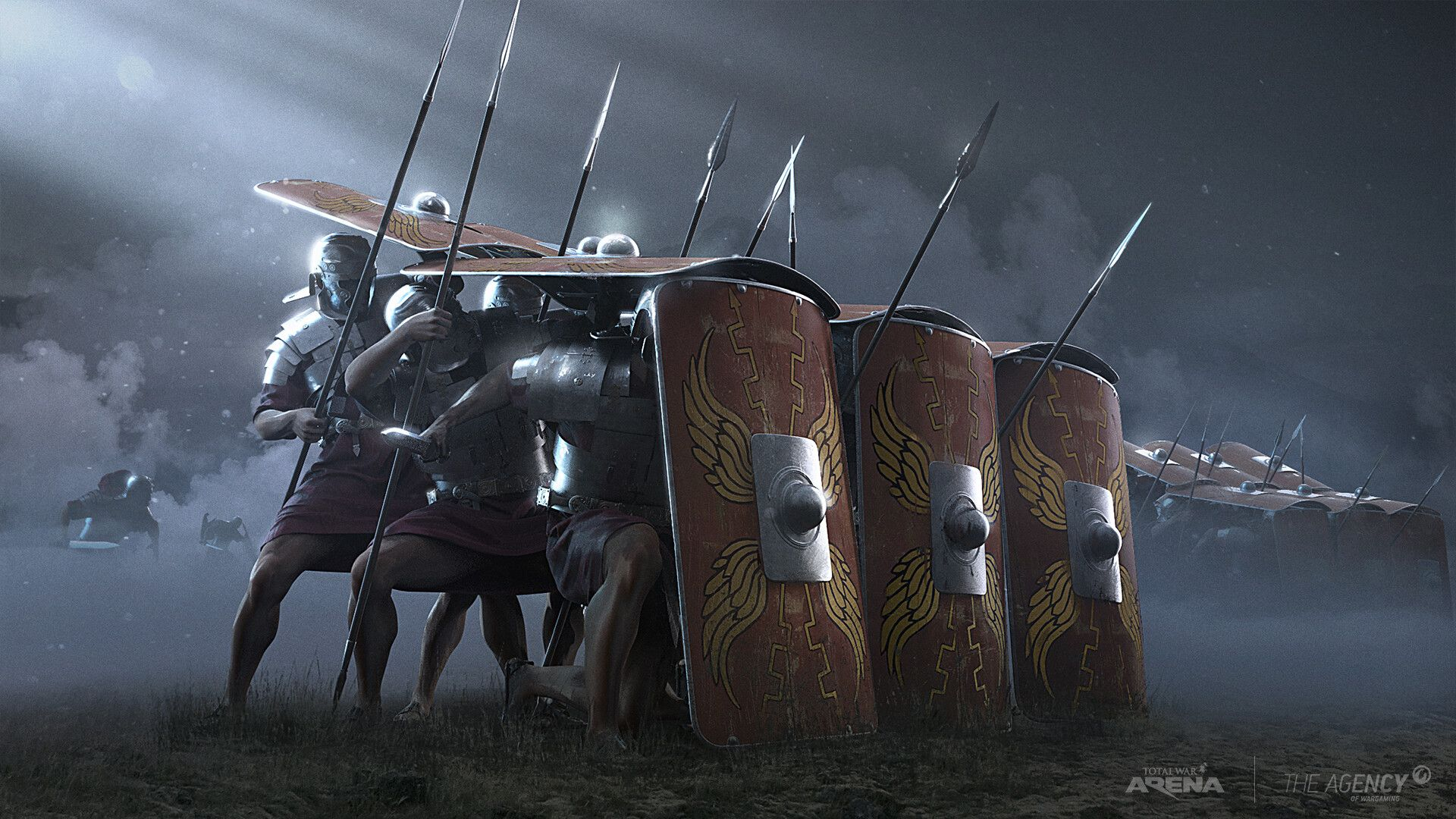 1920x1080 ArtStation Total War: Arena | Promo Artworks | 02, The Agency of Wargaming | Roman warriors, Ancient war, Ancient warriors