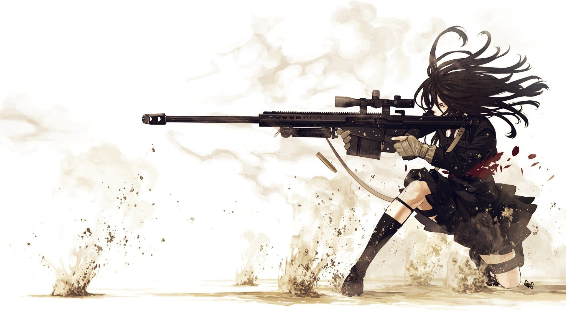 1920x1080 Anime Original Sniper Girl Radioactive Anime Wallpaper | Wallpapers legais de anime, Papel de parede anime, Menina anime