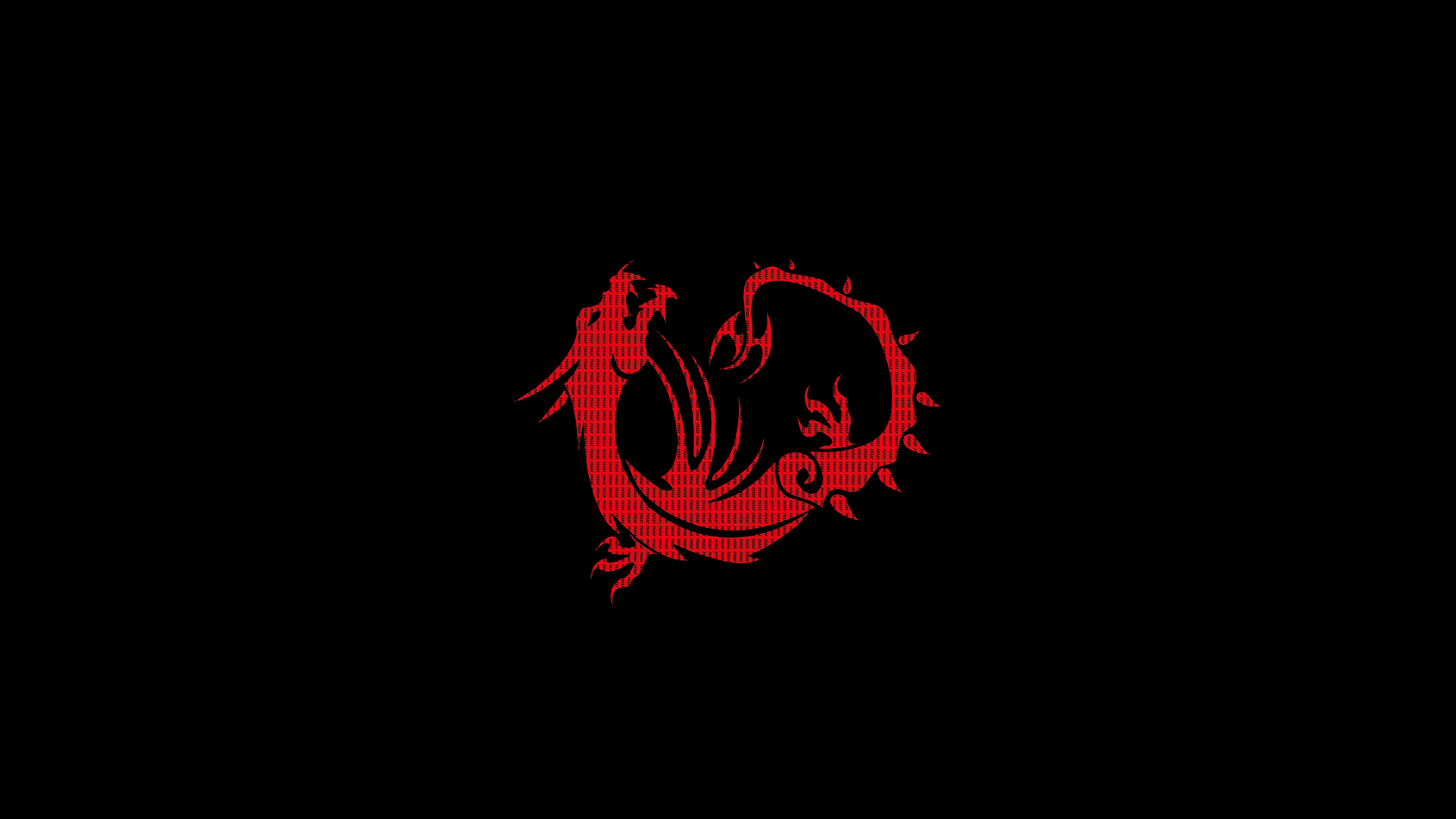 3840x2160 2560x1600 Red Dragon Black Minimal 4k 2560x1600 Resolution HD 4k Wallpapers, Images, Backgrounds, Photos and Pictures
