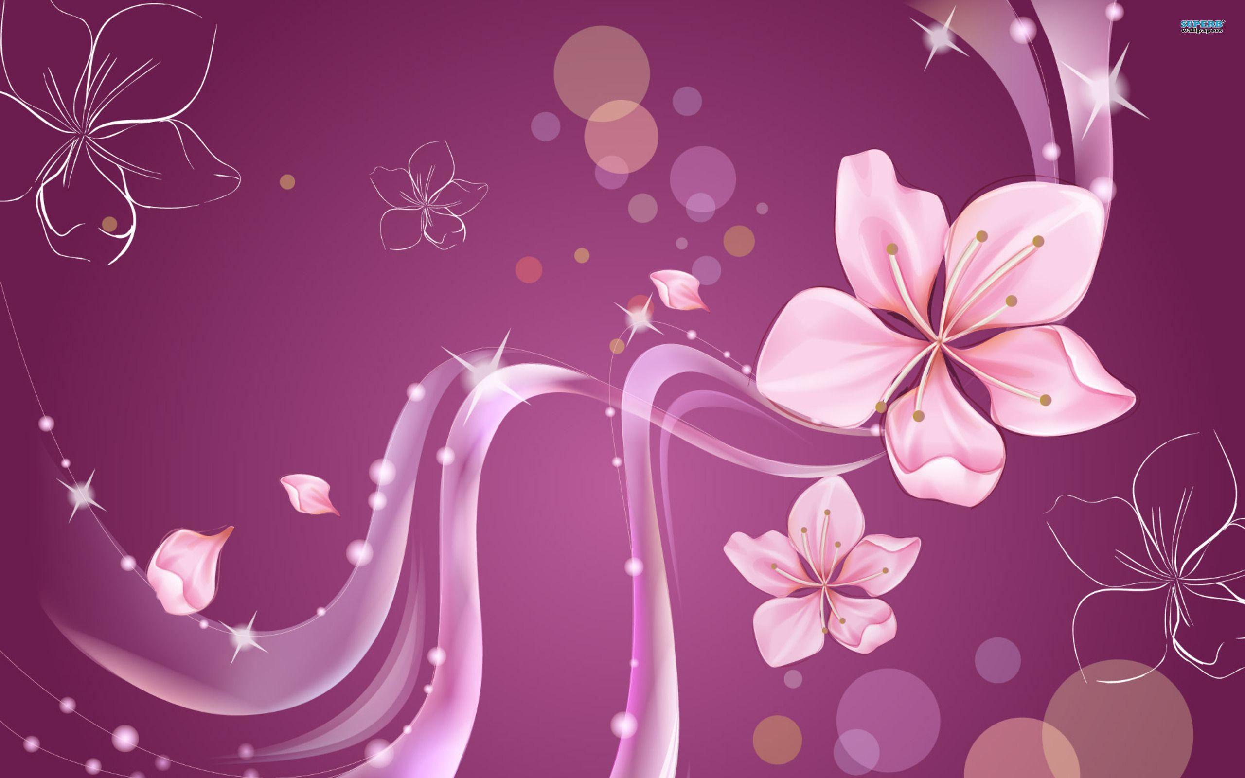 2560x1600 Pink Swirl Wallpapers