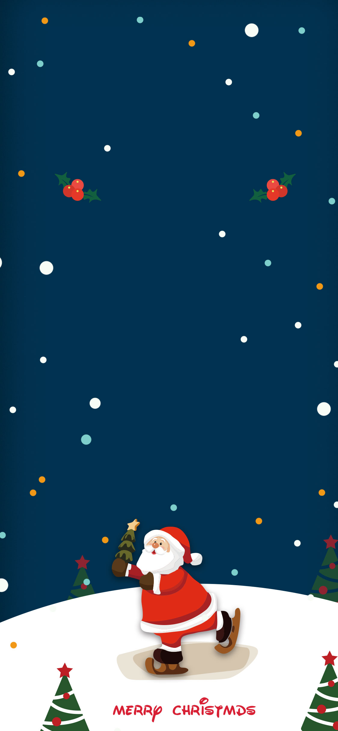 1125x2436 2022 Christmas Wallpapers for iPhone 6/7/8/SE/X/XS/XR/11/12/13