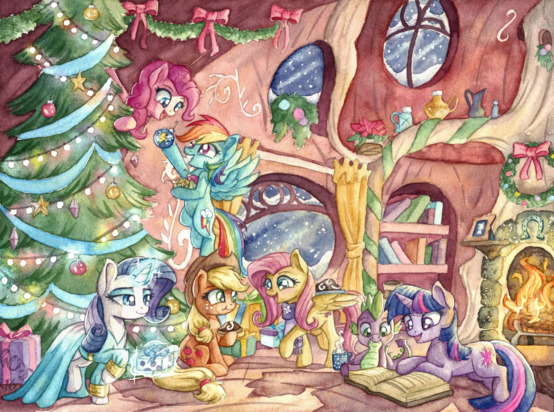 1920x1428 My Little Pony: Friendship is Magic 4k Ultra HD Wallpaper by thewizard-of-art